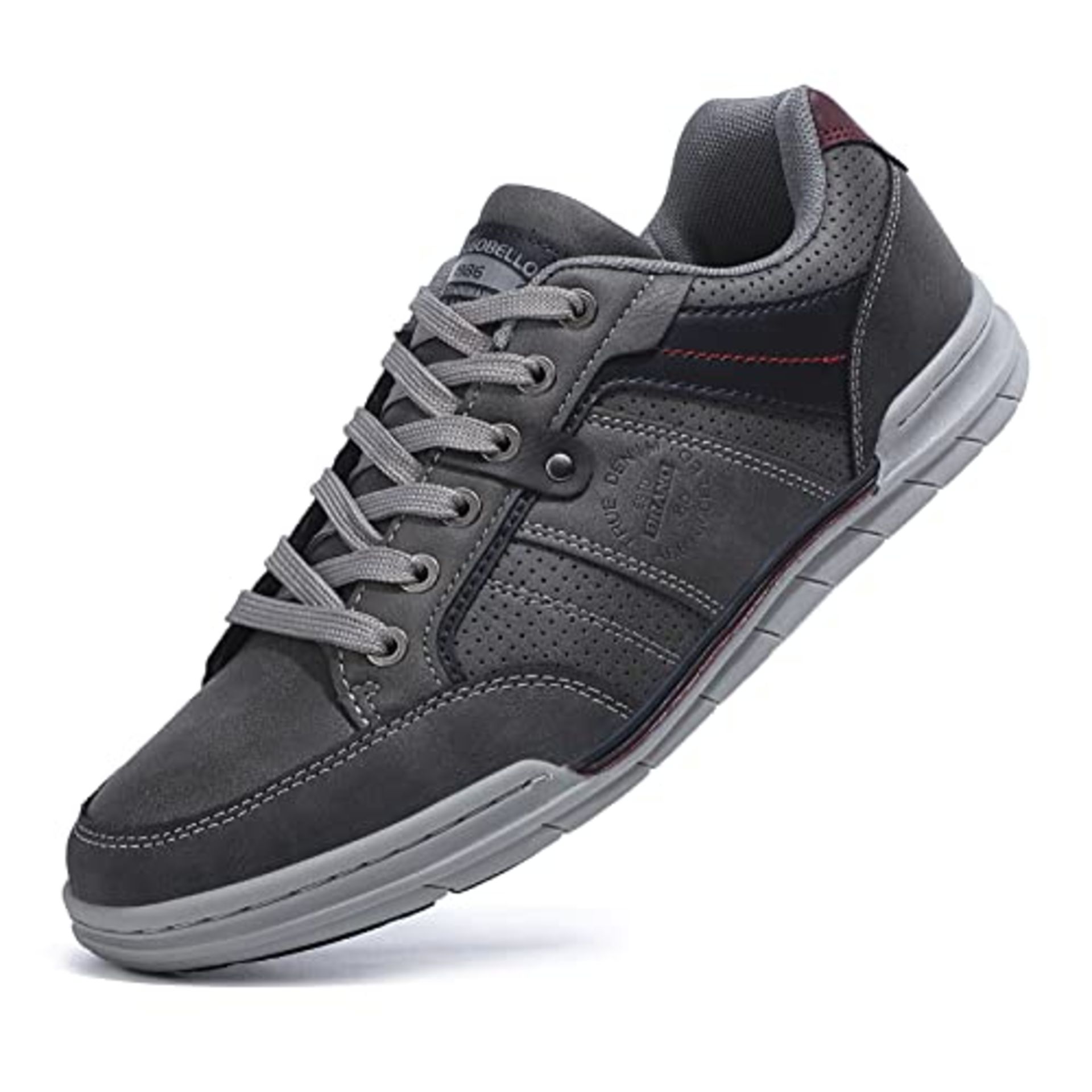 RRP £48.11 TARELO Trainers Men's Smart Shoes Grey 9