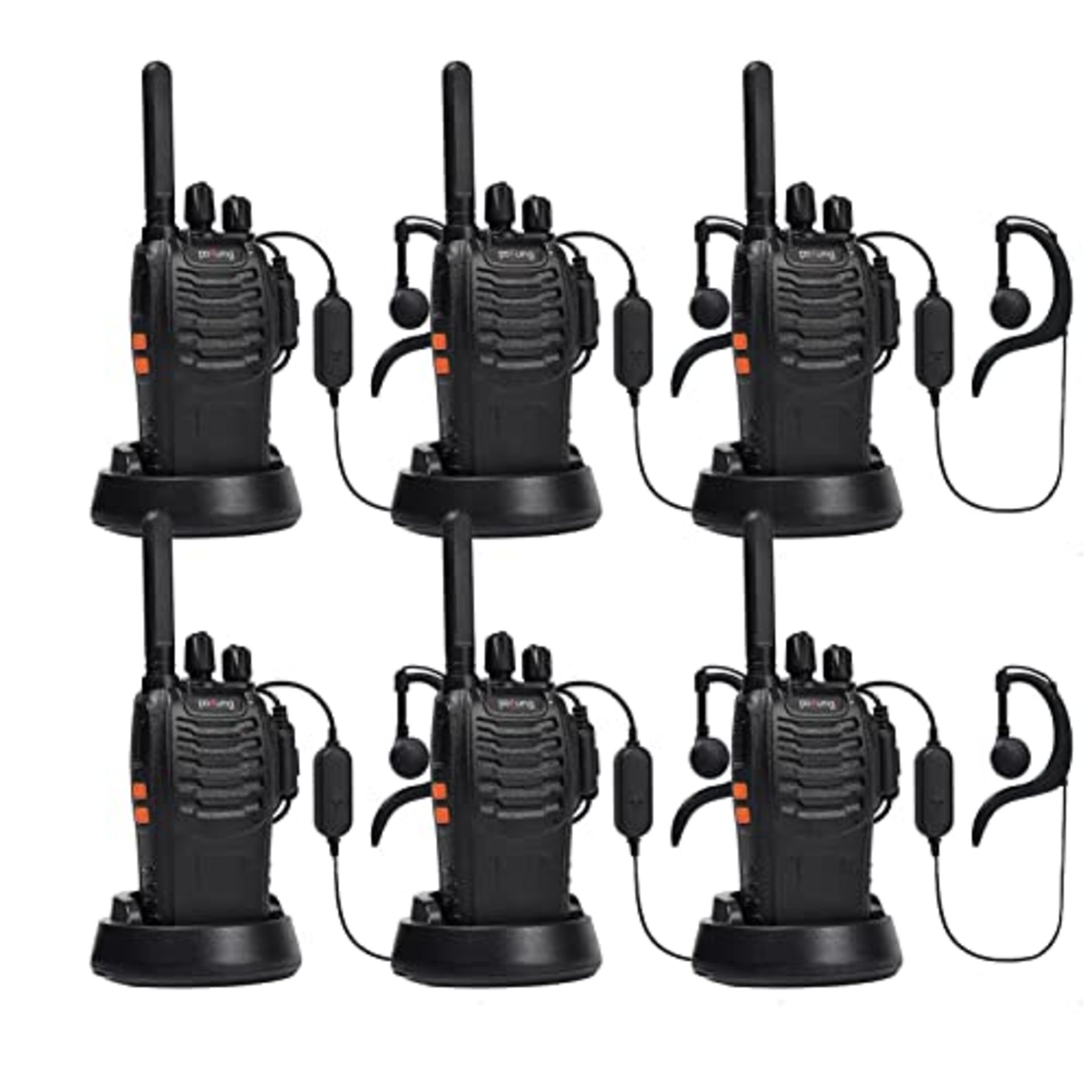 RRP £99.37 Walkie Talkie PMR446 License-free Two Way Radio