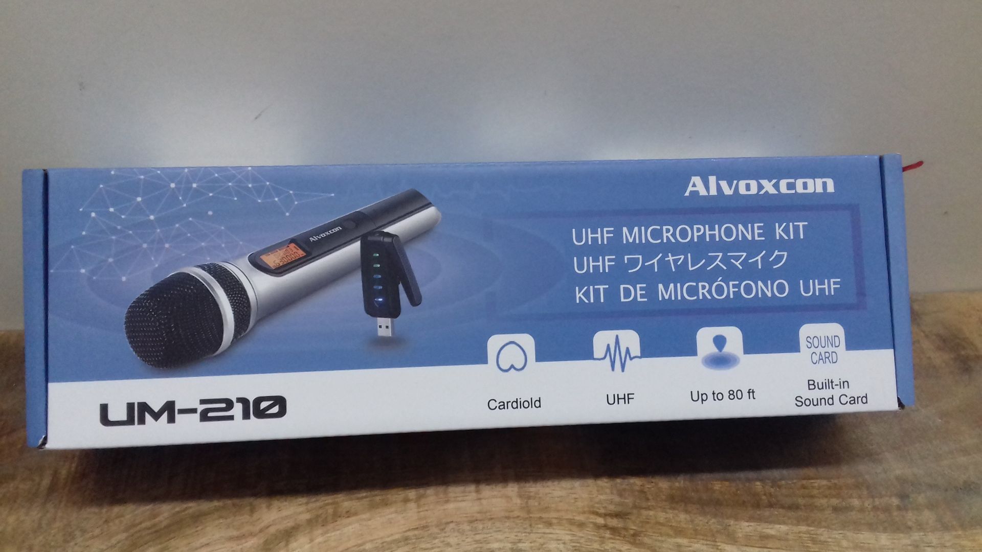 RRP £55.50 Alvoxcon USB Wireless Microphone - Image 2 of 2