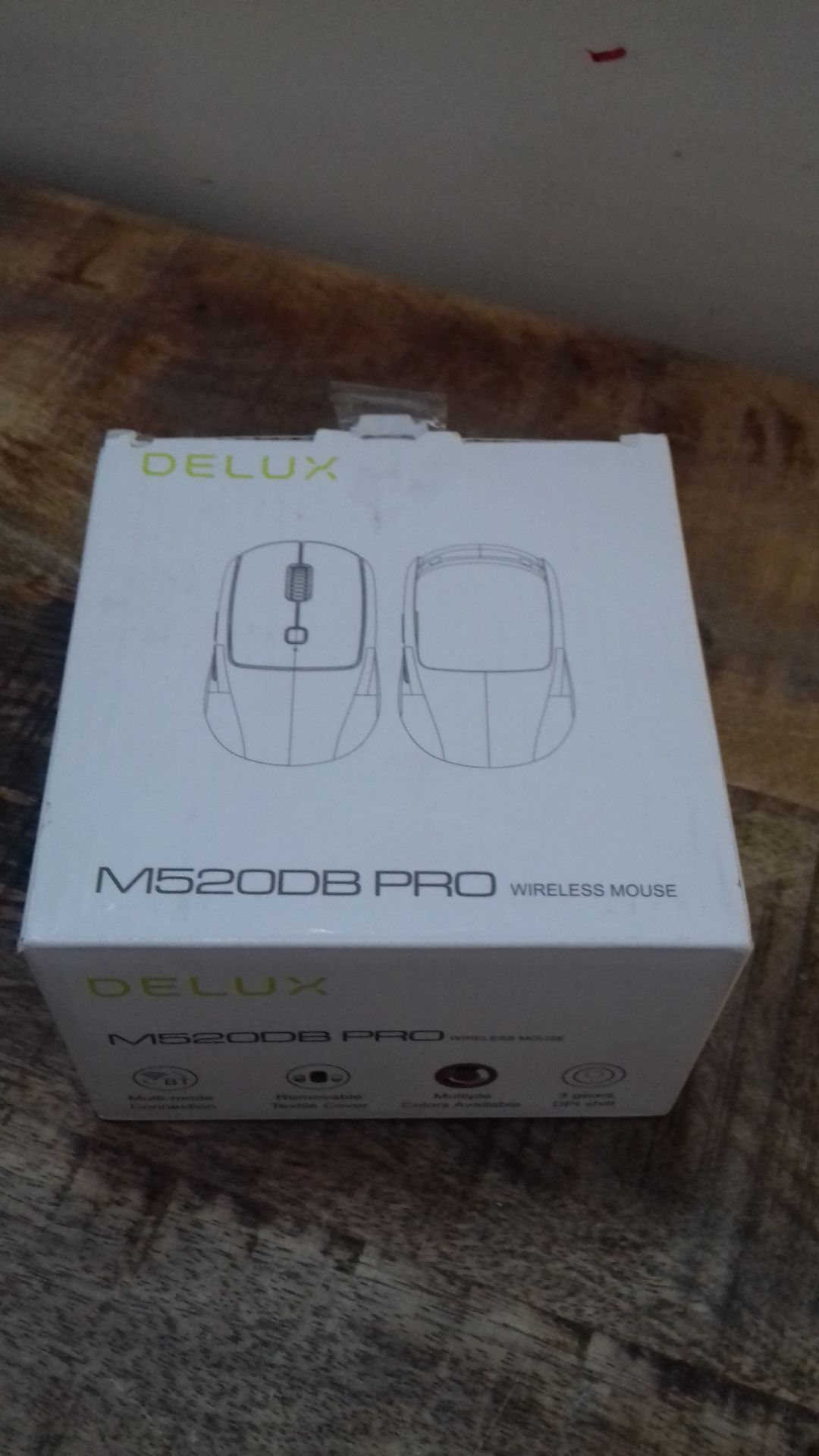 RRP £14.50 DELUX Wireless PC Mouse
