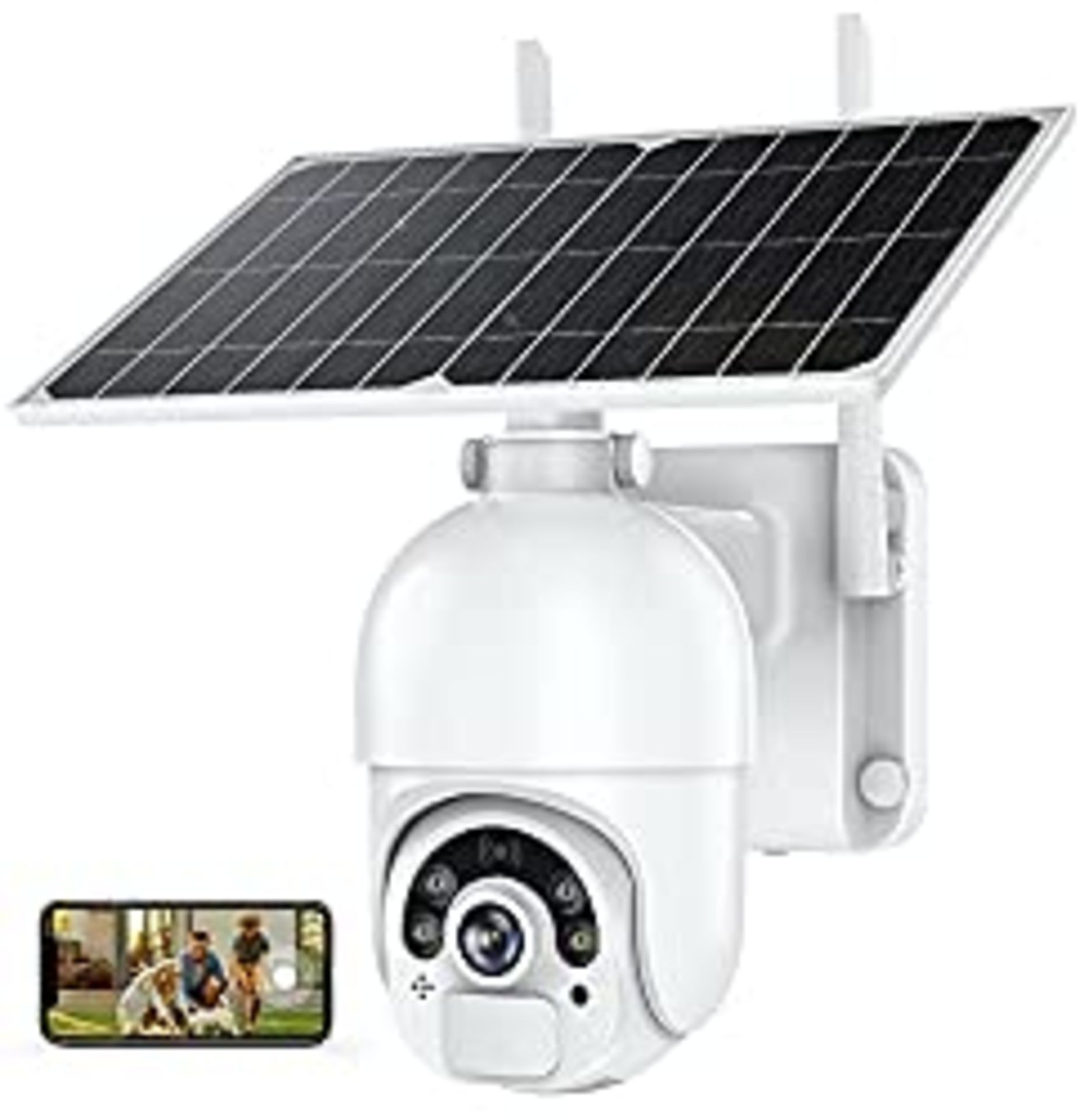 RRP £115.04 MPW Wireless Solar Security Camera Outdoor