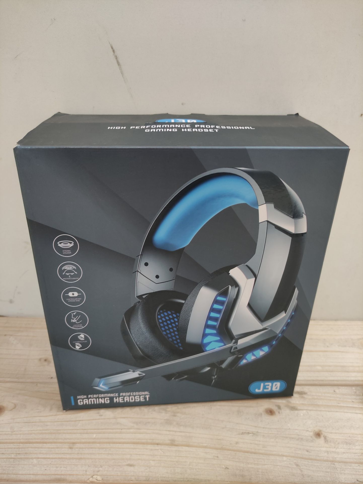 RRP £19.91 BRAND NEW STOCK Wasart Gaming Headset - Image 2 of 2