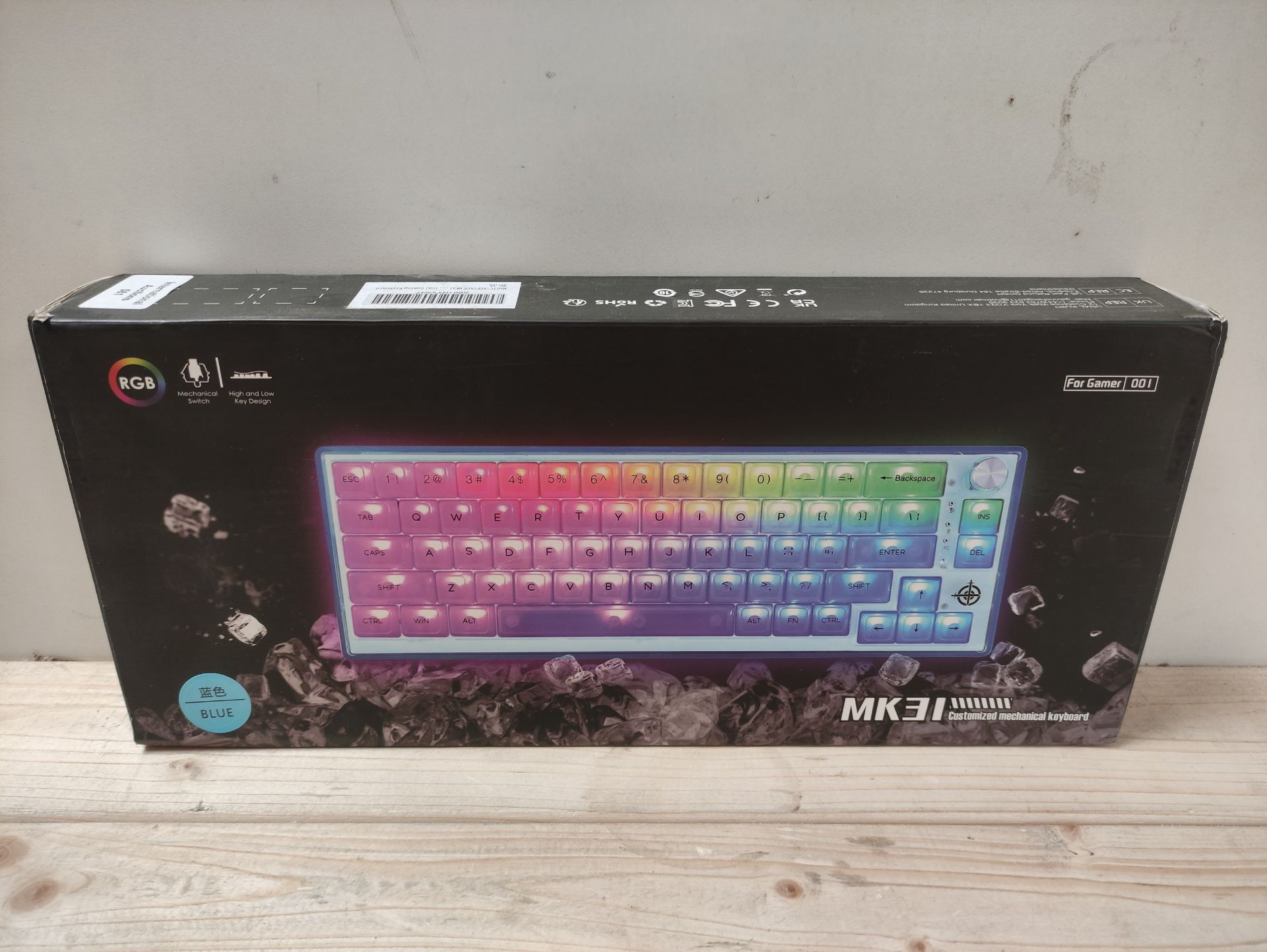 RRP £89.67 MAGIC-REFINER MK31 Mechanical Gaming Keyboard - Image 2 of 2