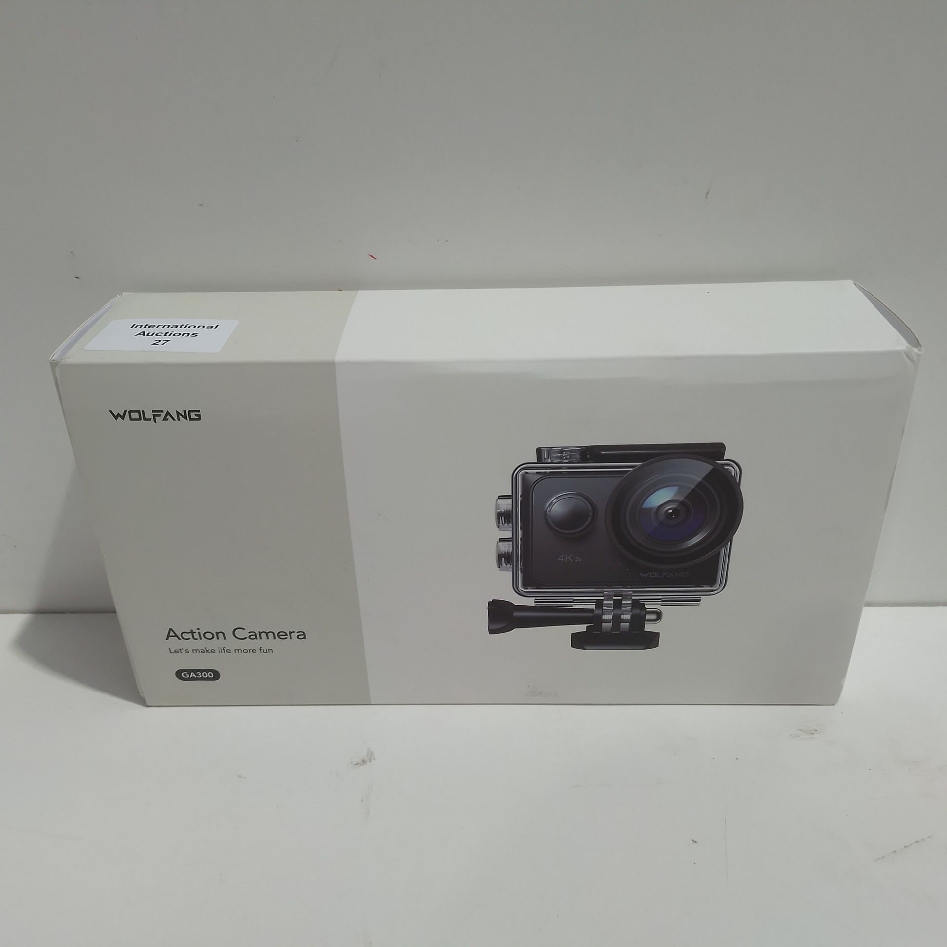 RRP £97.11 WOLFANG Action Camera 4K 60FPS 24MP GA300 - Image 2 of 2