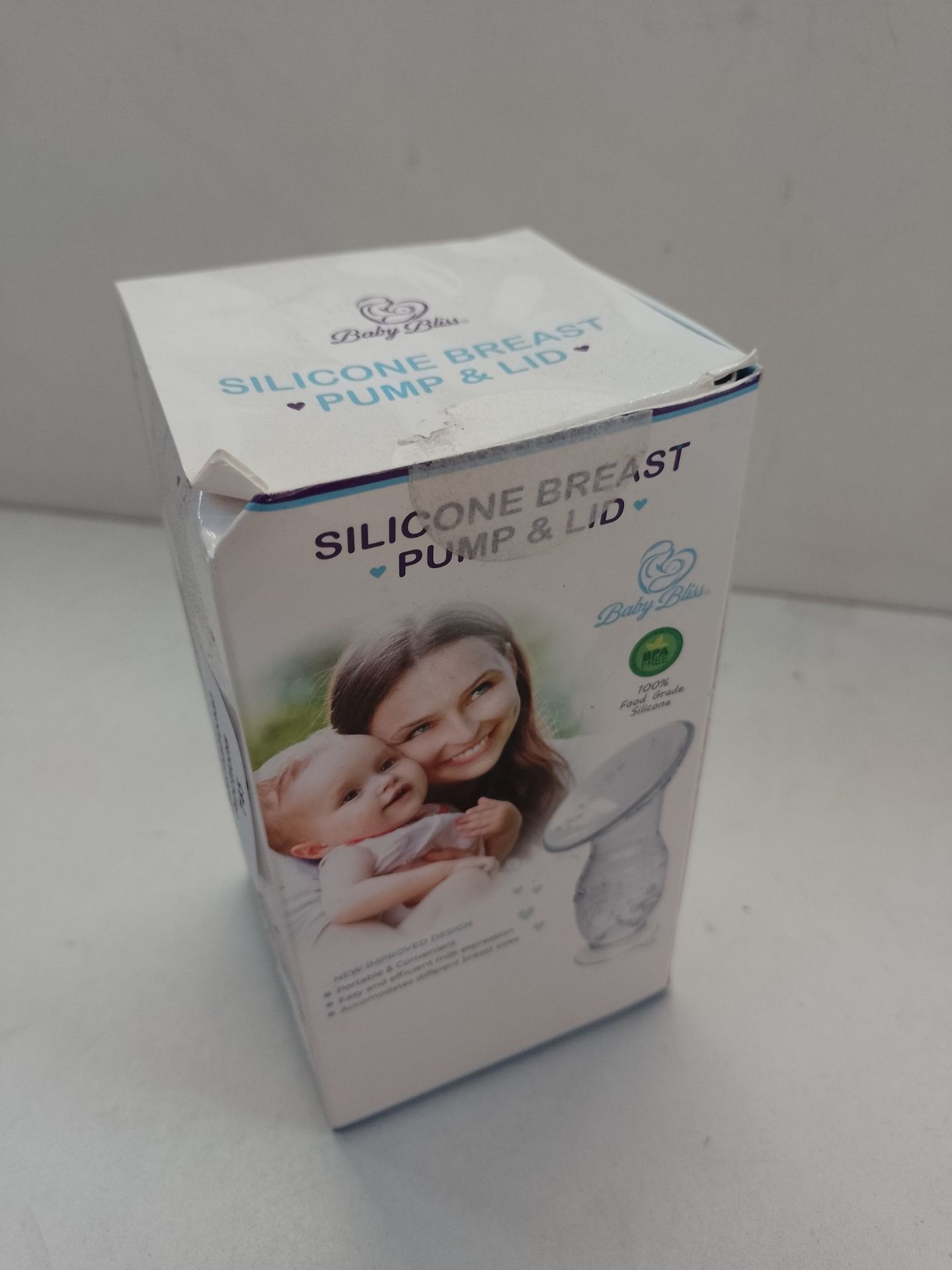 RRP £10.04 Silicone Breast Pump & Lid | Breast Feeding Milk Saver - Image 2 of 2