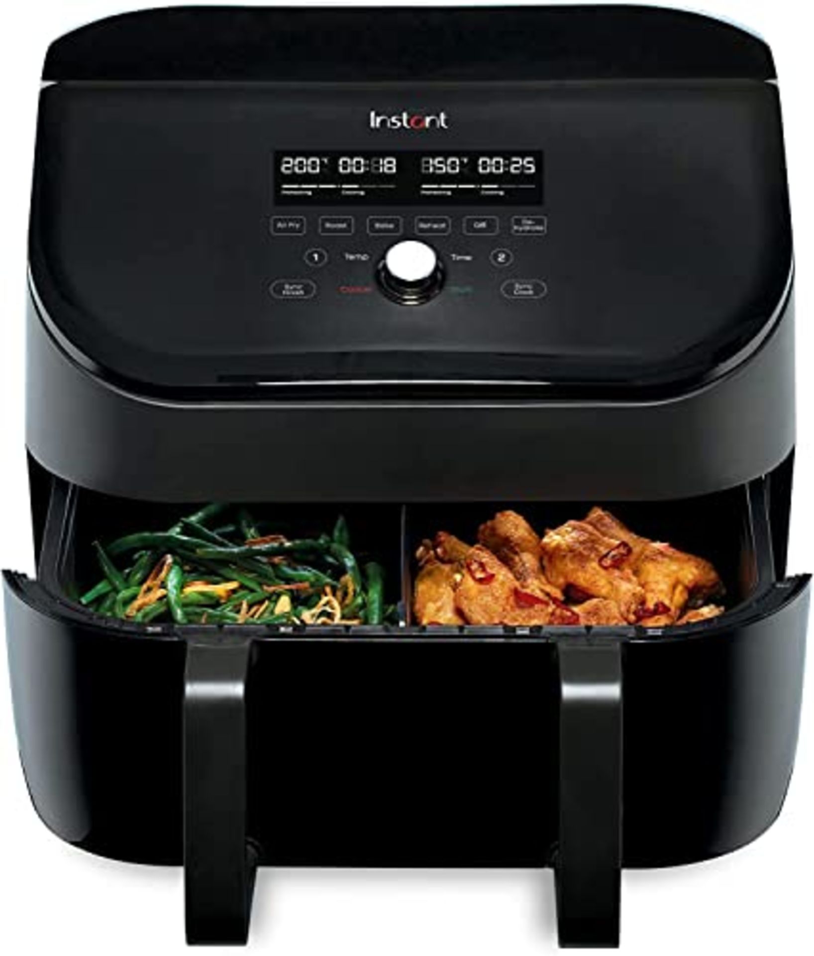 RRP £178.65 Instant Vortex Plus VersaZone-8.5L XL/Dual Air Fryer