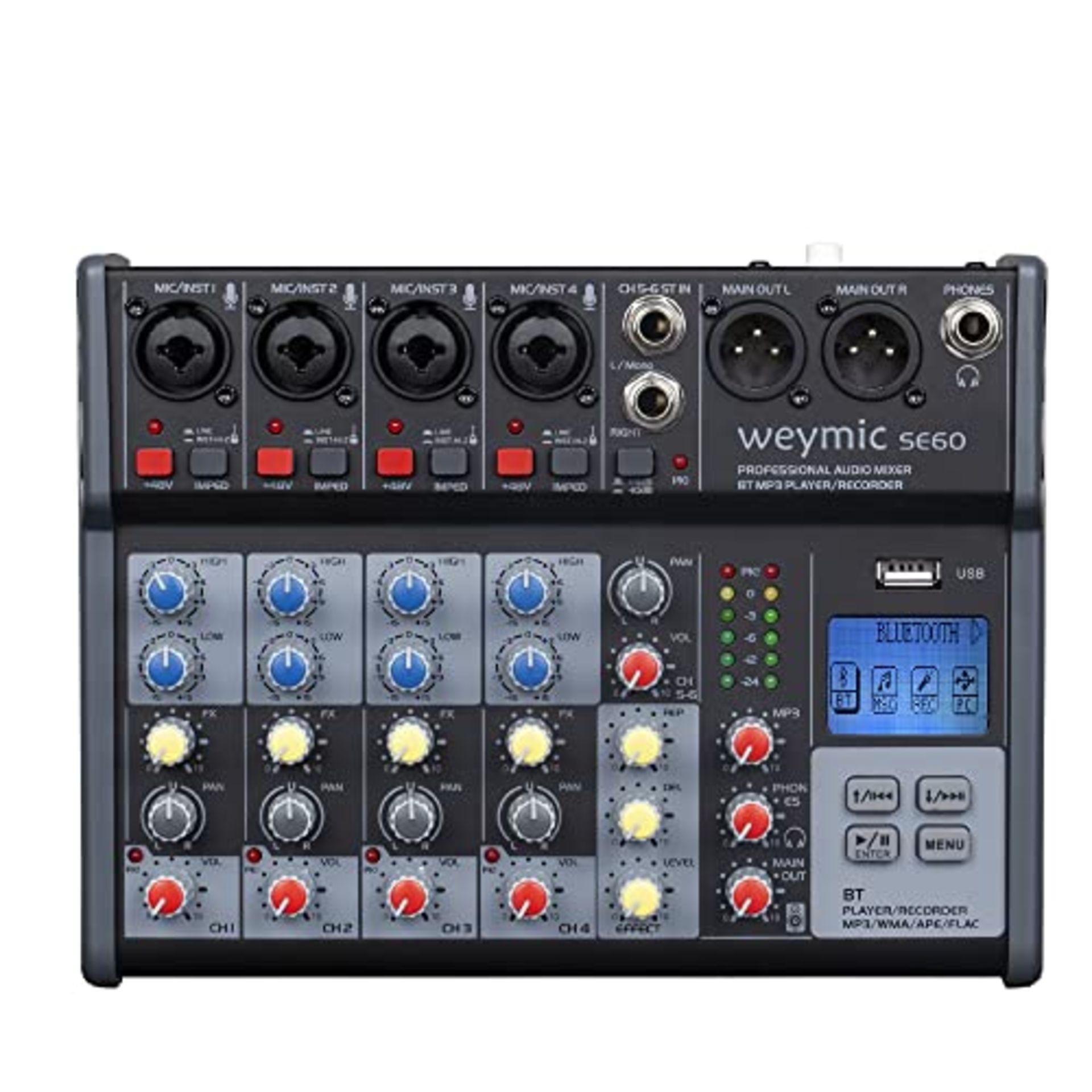 RRP £51.27 Weymic SE-60 Professional Mixer for Recording DJ Stage