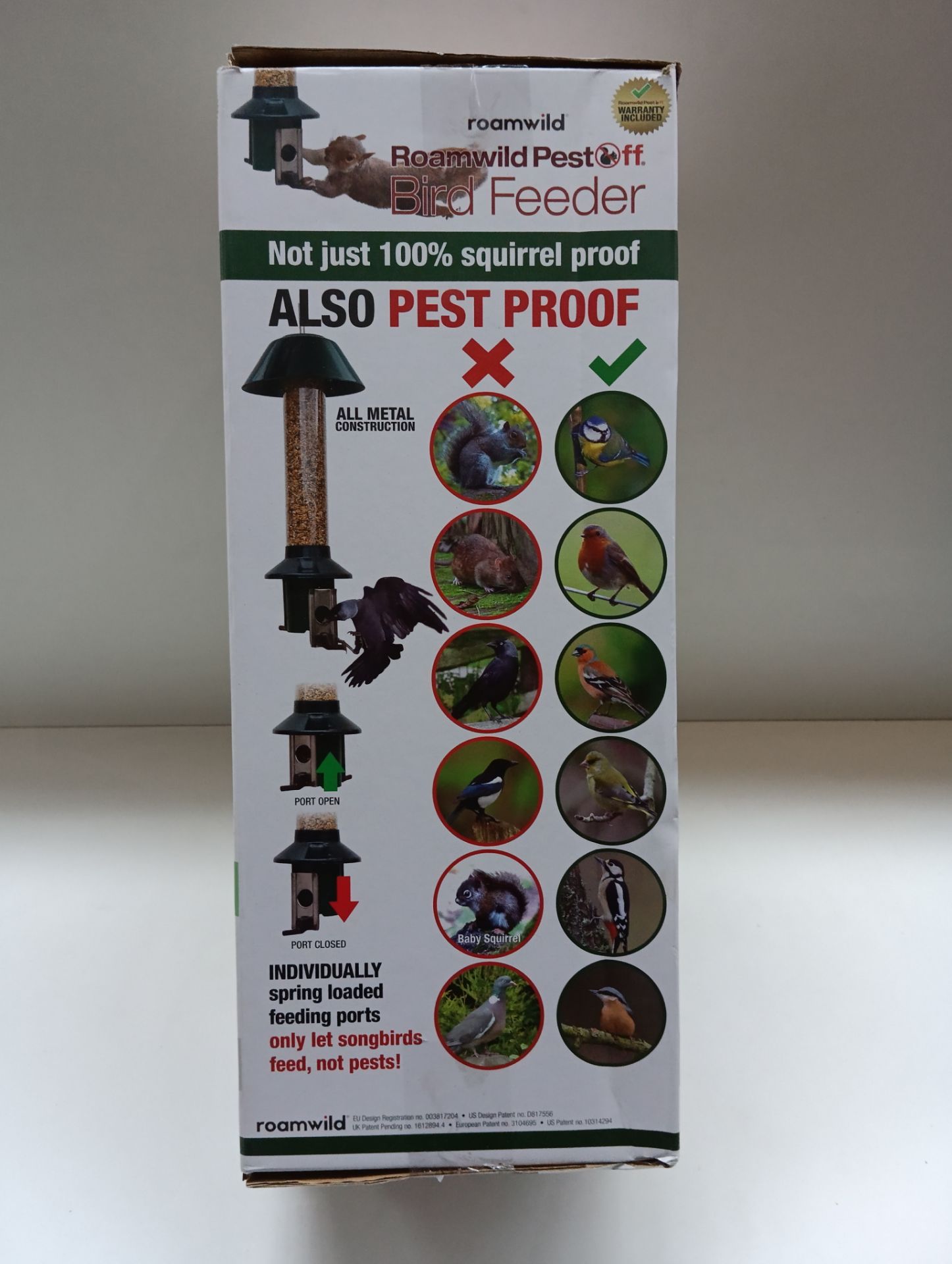 RRP £55.82 Squirrel Proof Wild Bird Feeder - Image 4 of 4