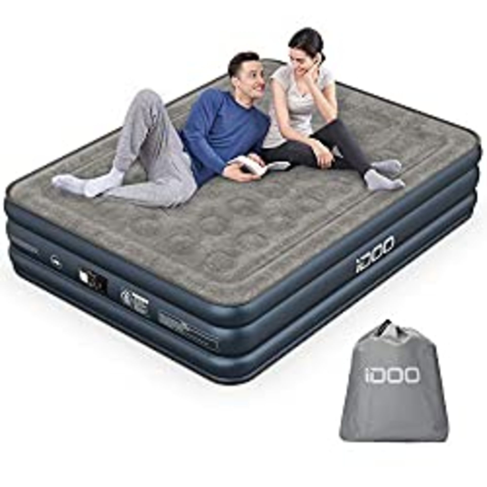 RRP £73.55 iDOO King Size Air Bed - Image 2 of 4