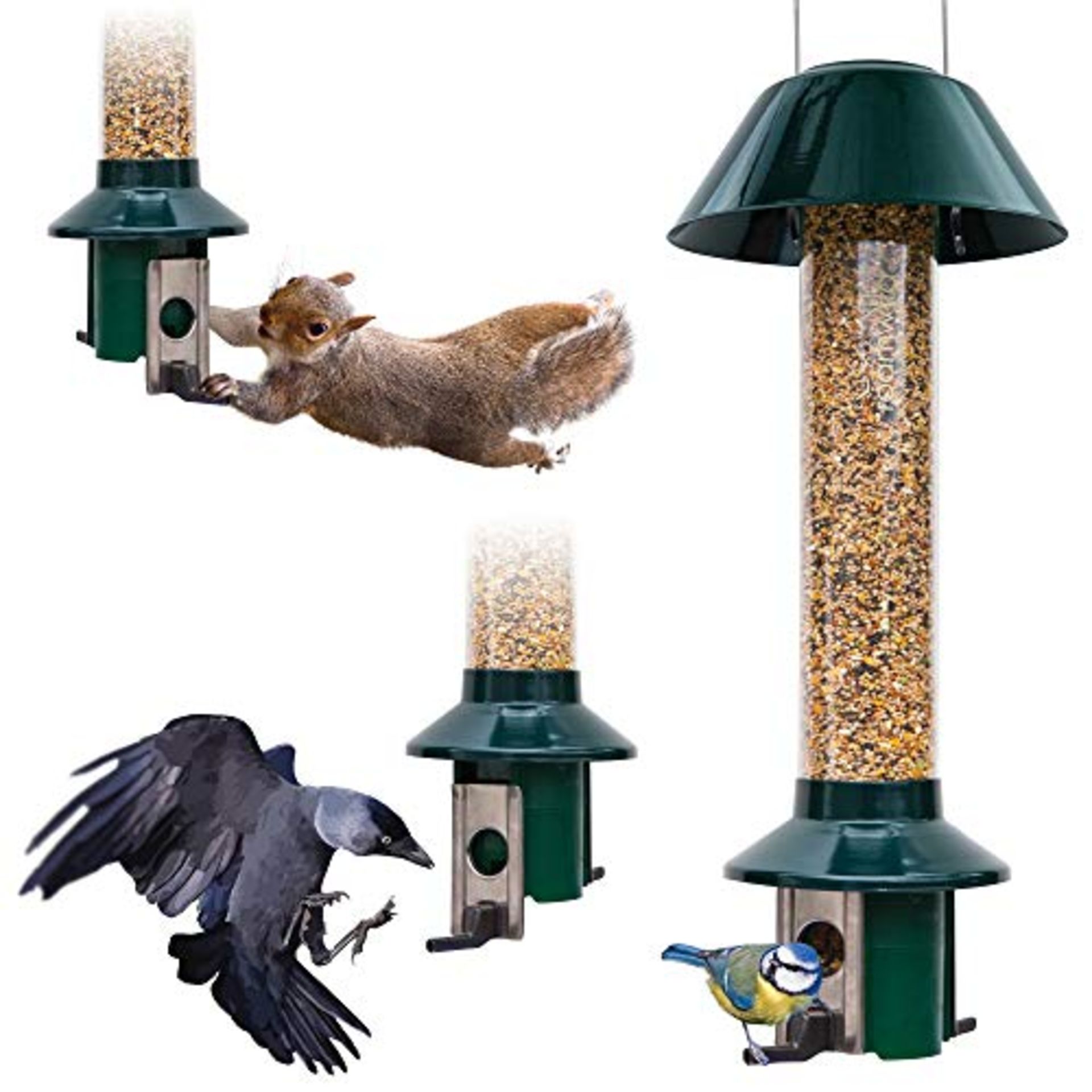 RRP £55.82 Squirrel Proof Wild Bird Feeder - Image 2 of 4