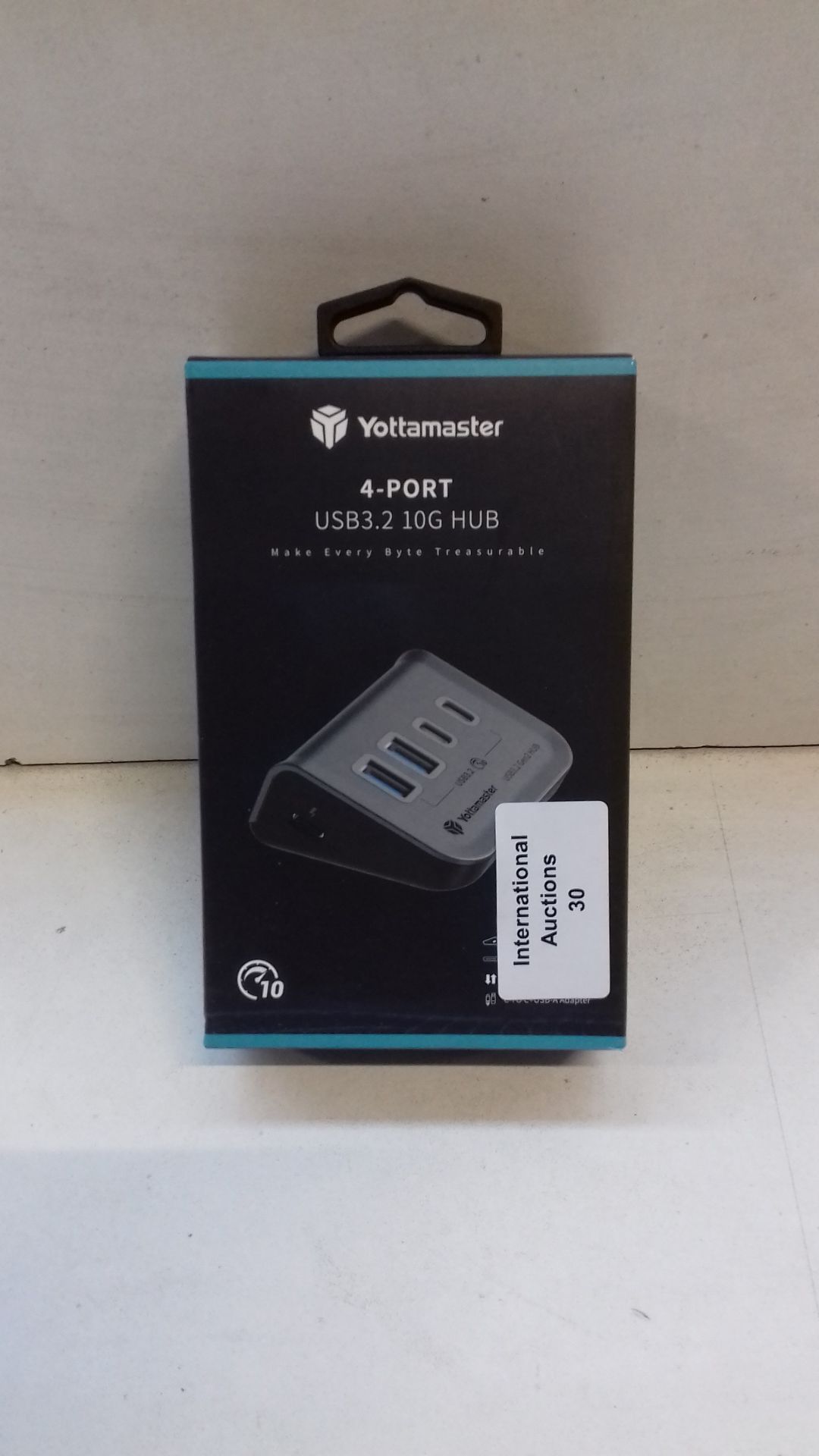 RRP £39.03 Yottamaster 4 Port USB 3.1 Hub - Image 2 of 2