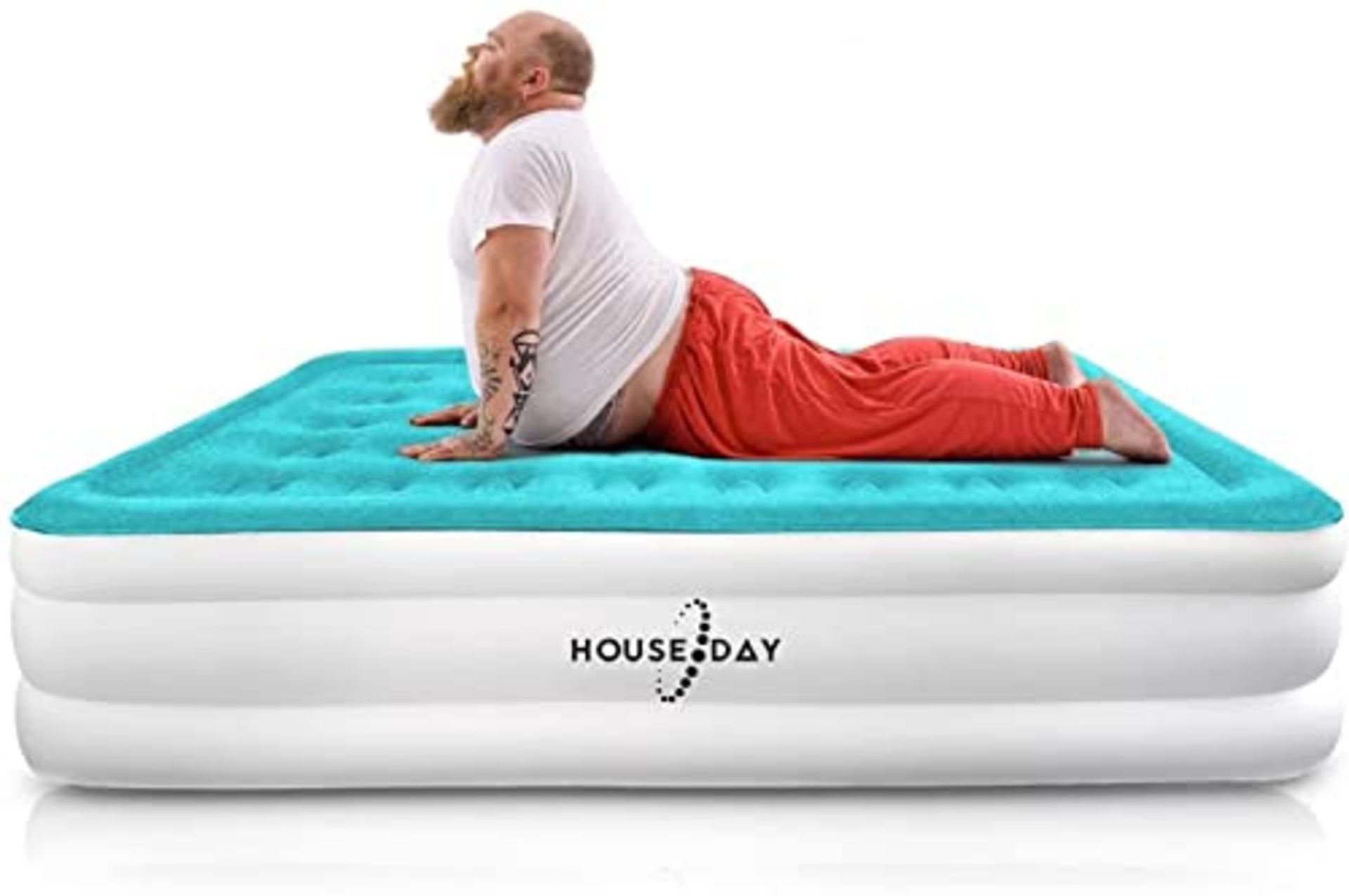 RRP £77.04 HOUSE DAY Queen Size Air Bed