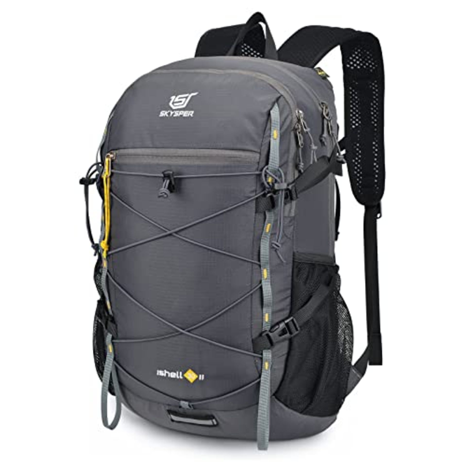 RRP £28.56 SKYSPER Foldable Hiking Backpack 30L Lightweight Travel - Image 2 of 4