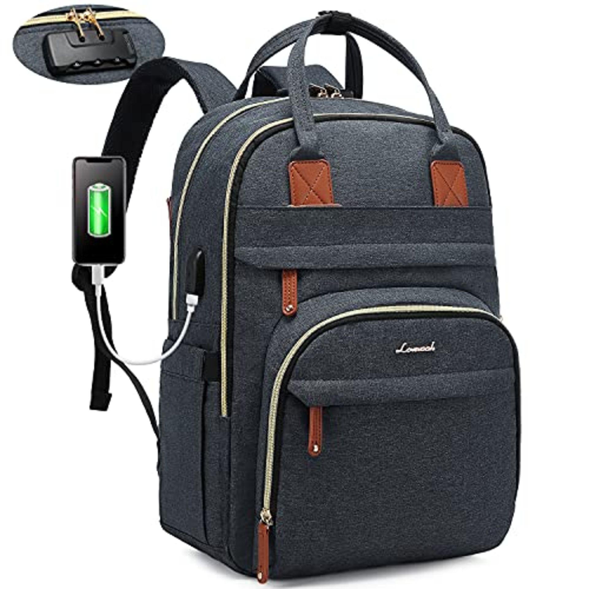 RRP £36.84 LOVEVOOK Laptop Backpack Womens