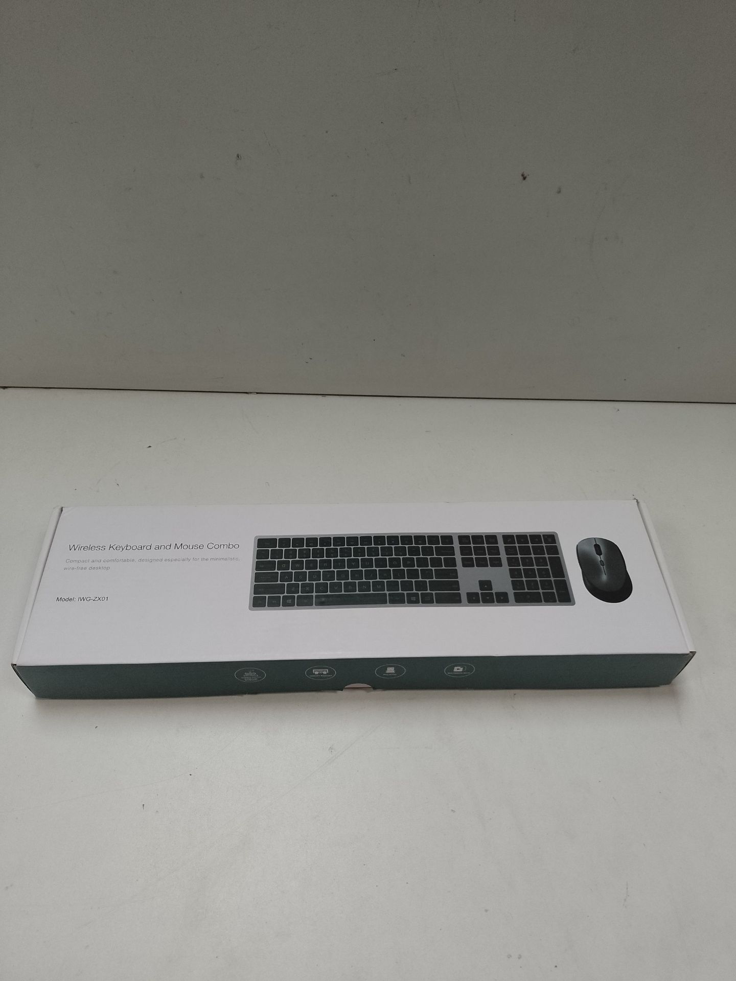 RRP £33.47 Wireless Keyboard and Mouse Combo - Image 2 of 2