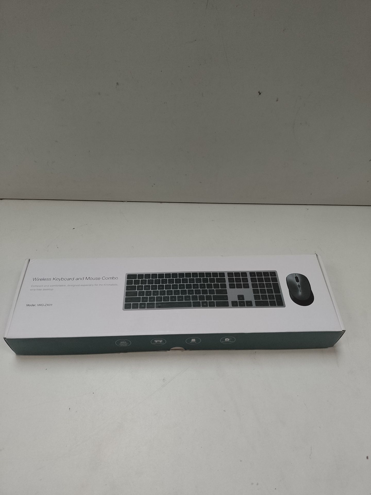 RRP £33.47 Wireless Keyboard and Mouse Combo - Image 2 of 2