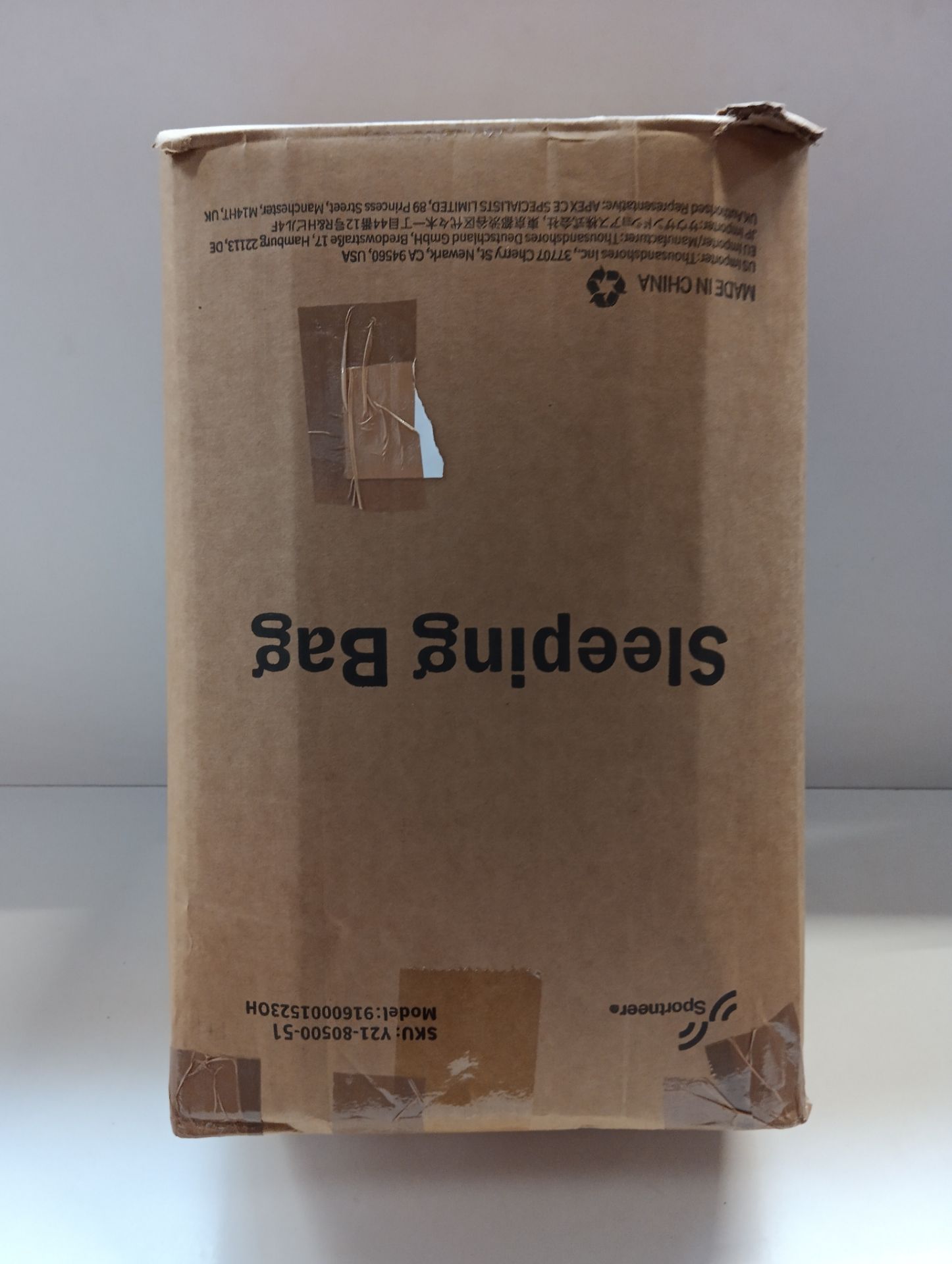 RRP £43.64 Sleeping Bag for Adults: Sportneer Double Sleeping - Image 2 of 2
