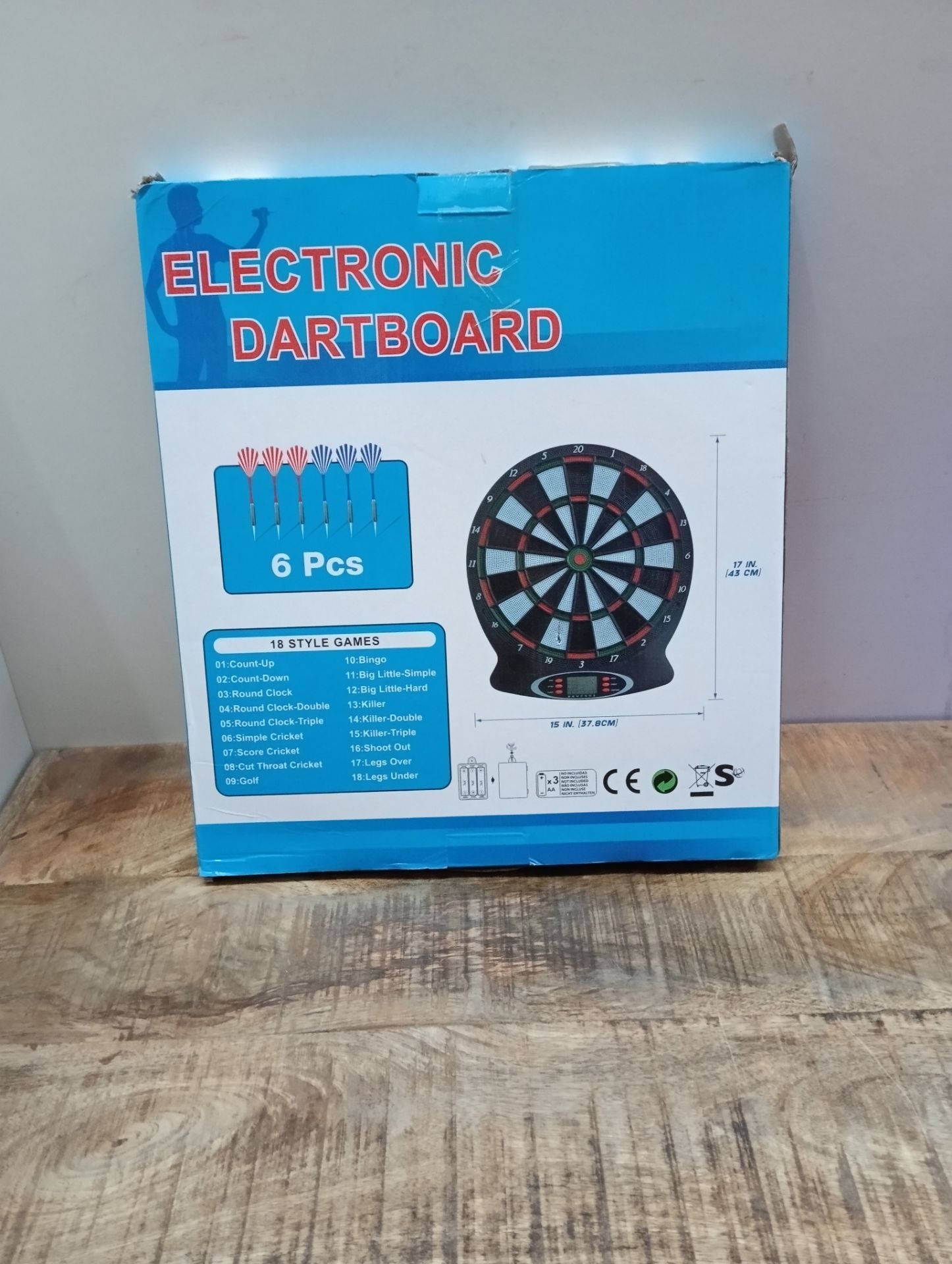RRP £38.70 Greensen Electronic Dartboards for Adults Kids Dartboard