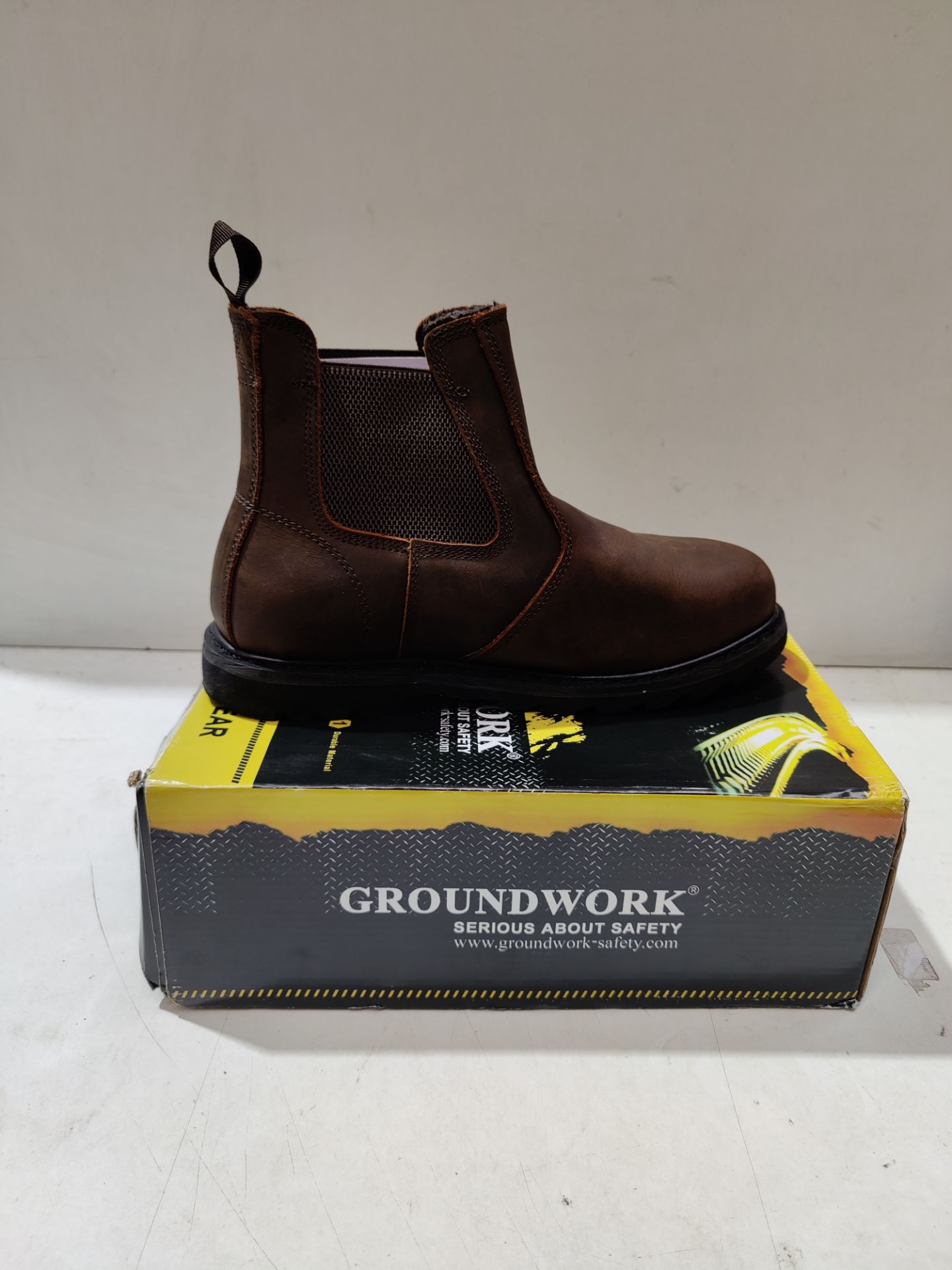 RRP £42.44 Groundwork GR20 New Mens Steel Toe-Cap Safety Work - Image 2 of 2