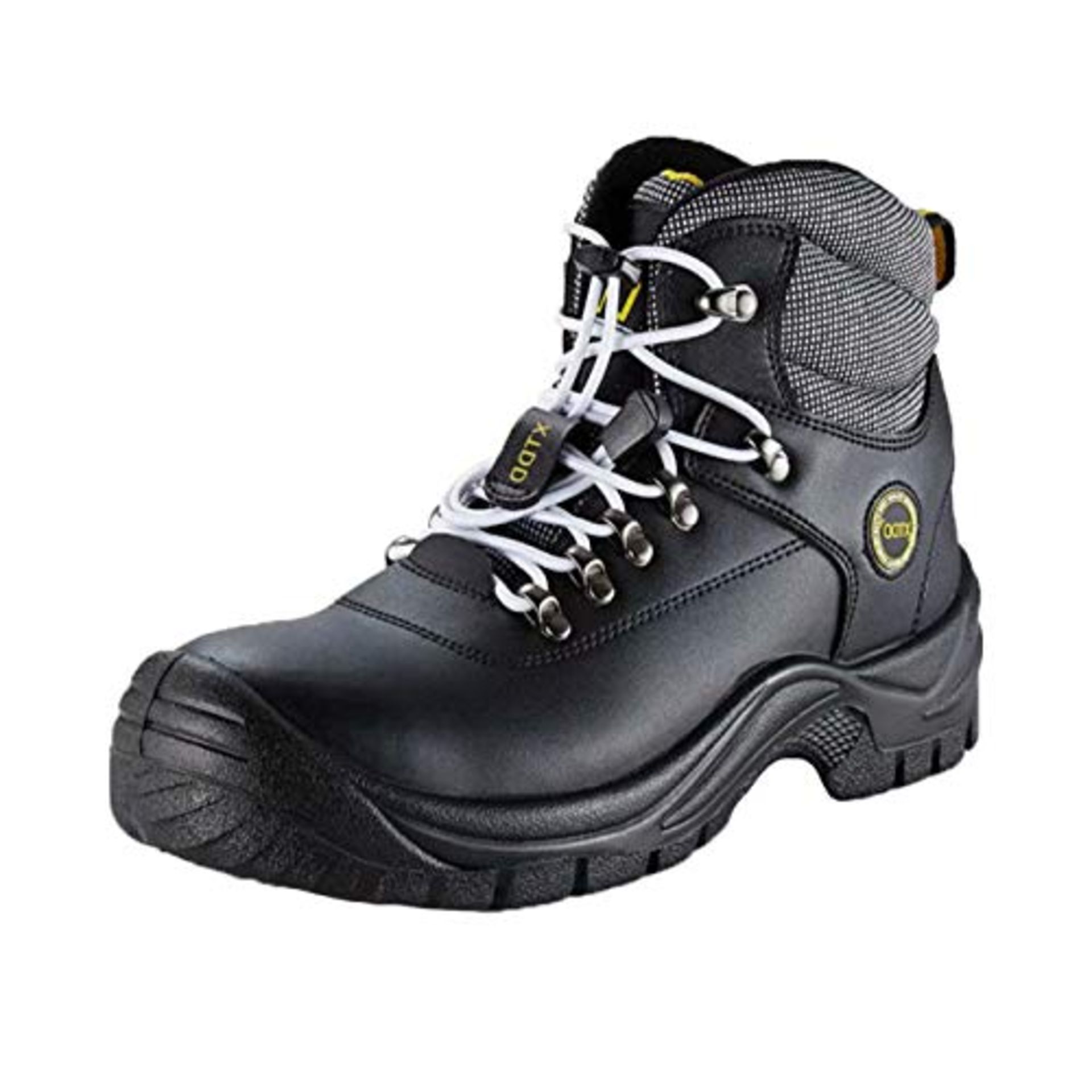 RRP £34.72 DDTX Safety Boots Cow Leather for Men Steel Toe Anti-Puncture