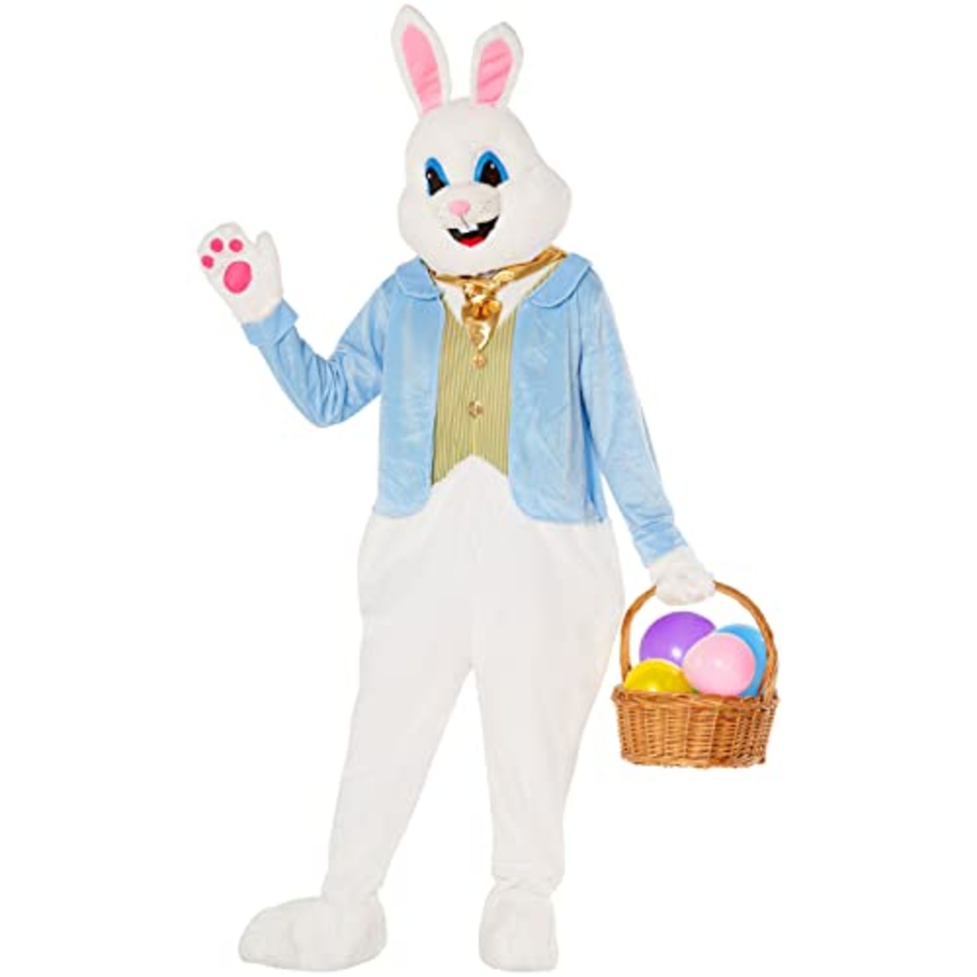 RRP £67.87 Morph Costumes Easter Bunny Costume Adult Deluxe Bunny