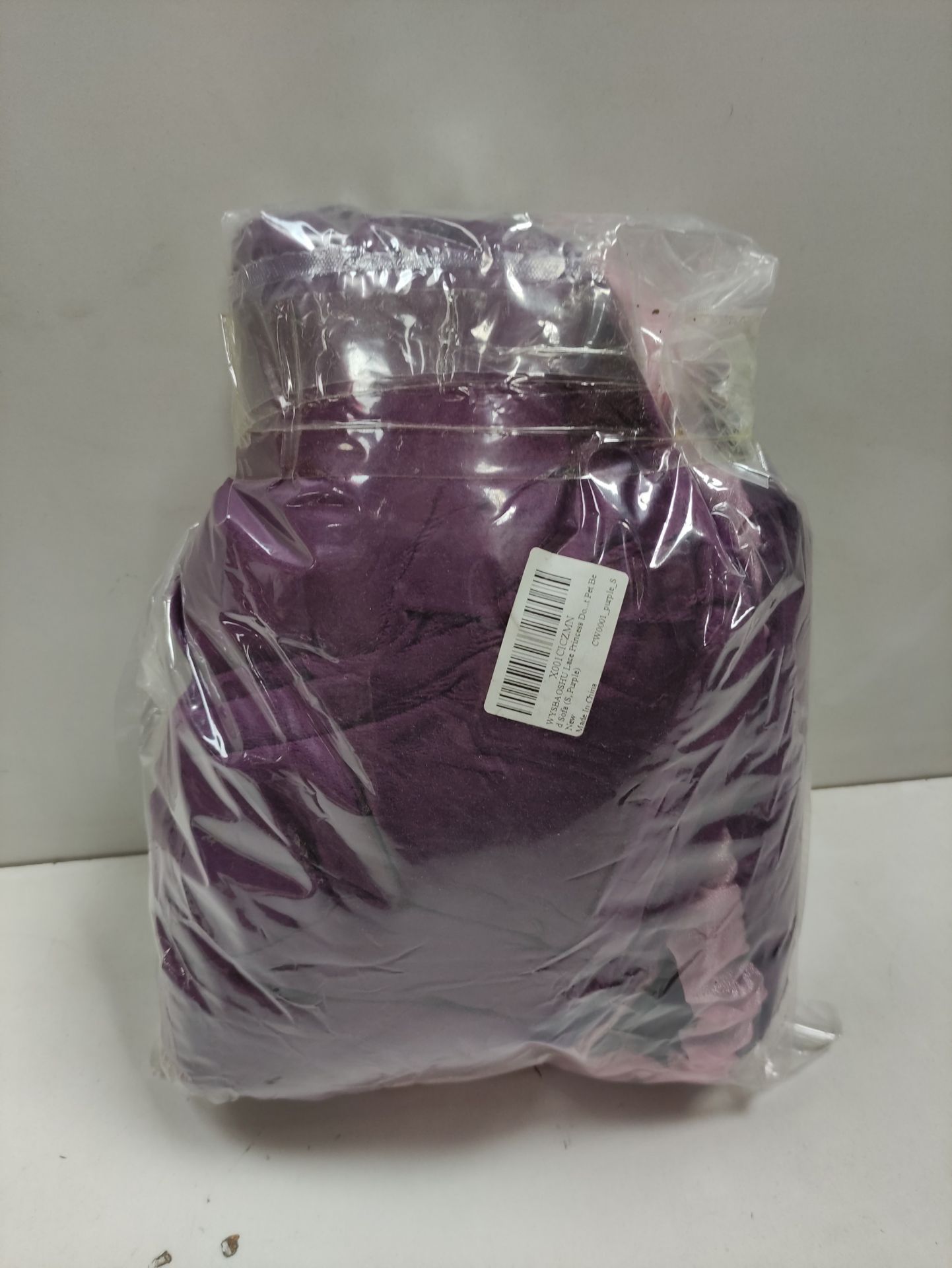 RRP £26.77 WYSBAOSHU Lace Princess Dog Cat Pet Bed Sofa (S, Purple) - Image 2 of 2