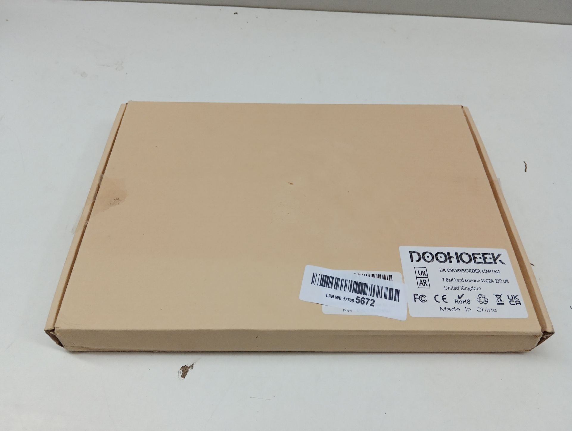 RRP £55.82 Doohoeek Keyboard Folio for iPad 10.2 inch 9th Gen - Image 2 of 2