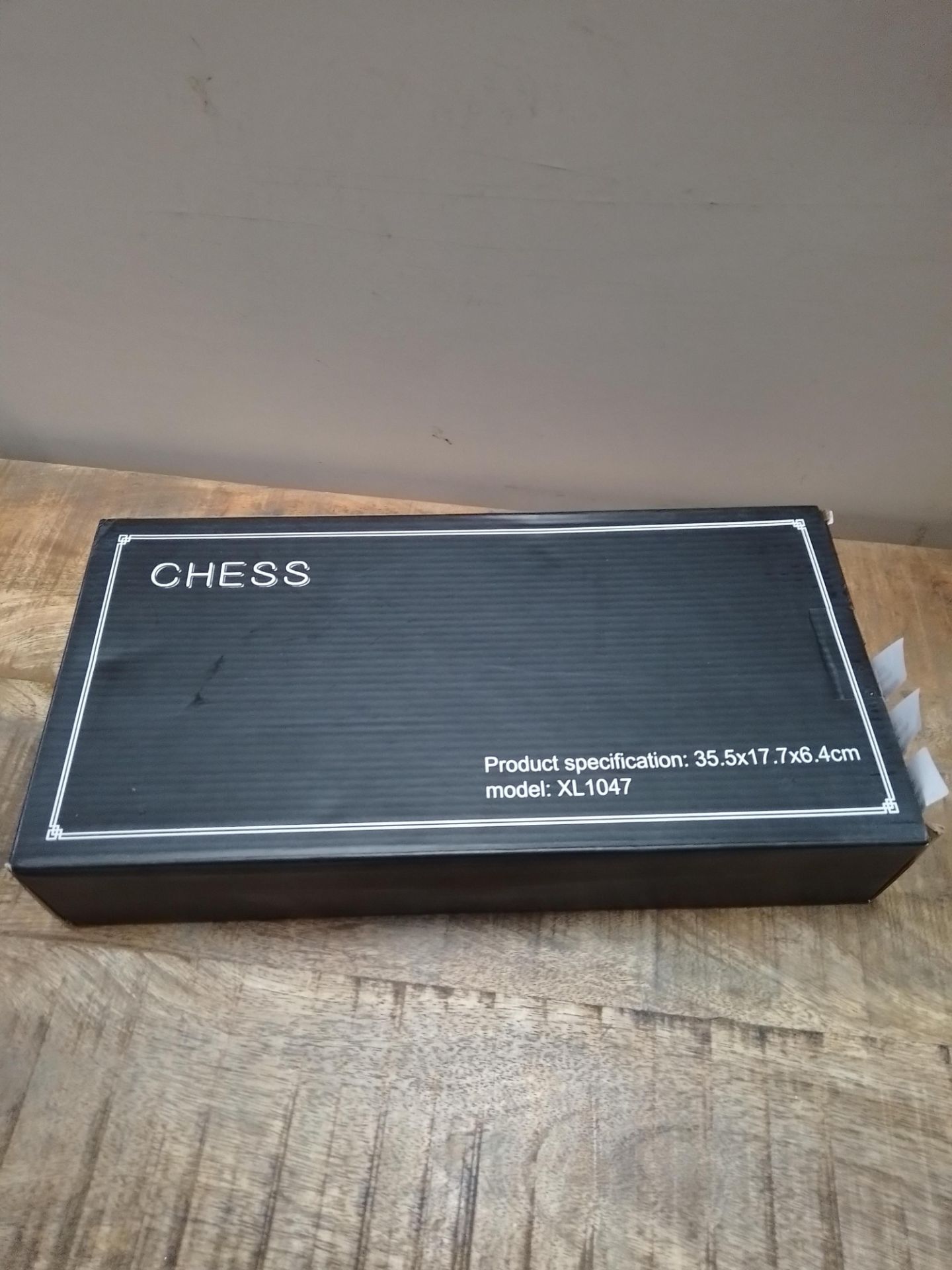 RRP £28.66 Homemari Wooden Chess Set Folding Chess Board Set Chess - Image 2 of 2