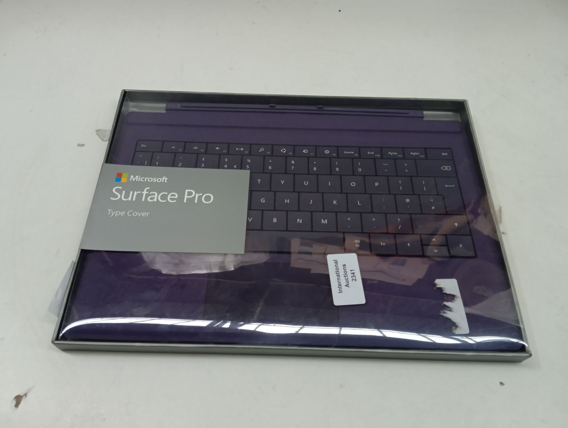 RRP £100.49 Microsoft Surface Pro 3 Type Cover (Purple) - Image 2 of 2