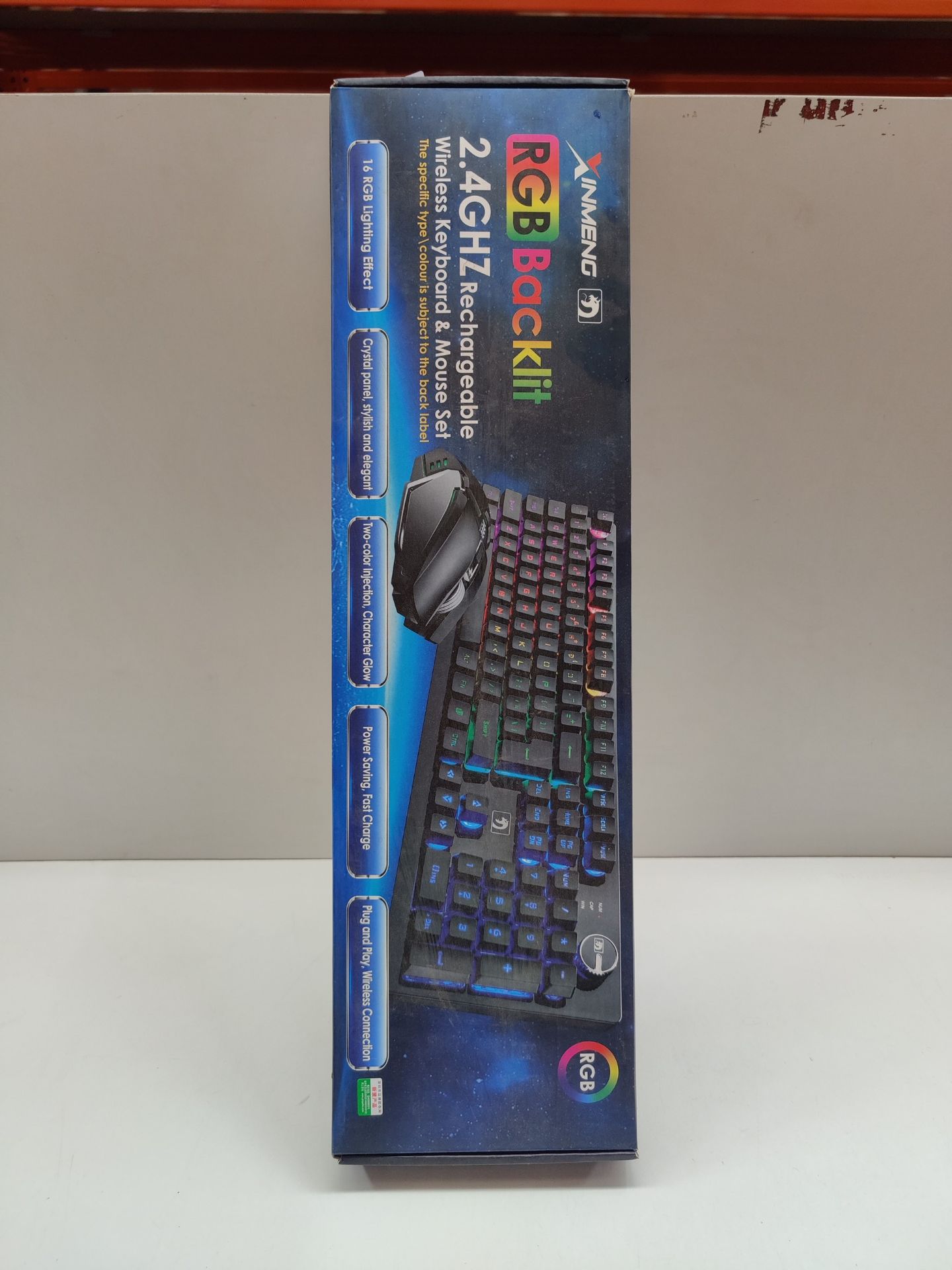RRP £58.34 Wireless Gaming Keyboard and Mouse Combo Set - Image 2 of 2
