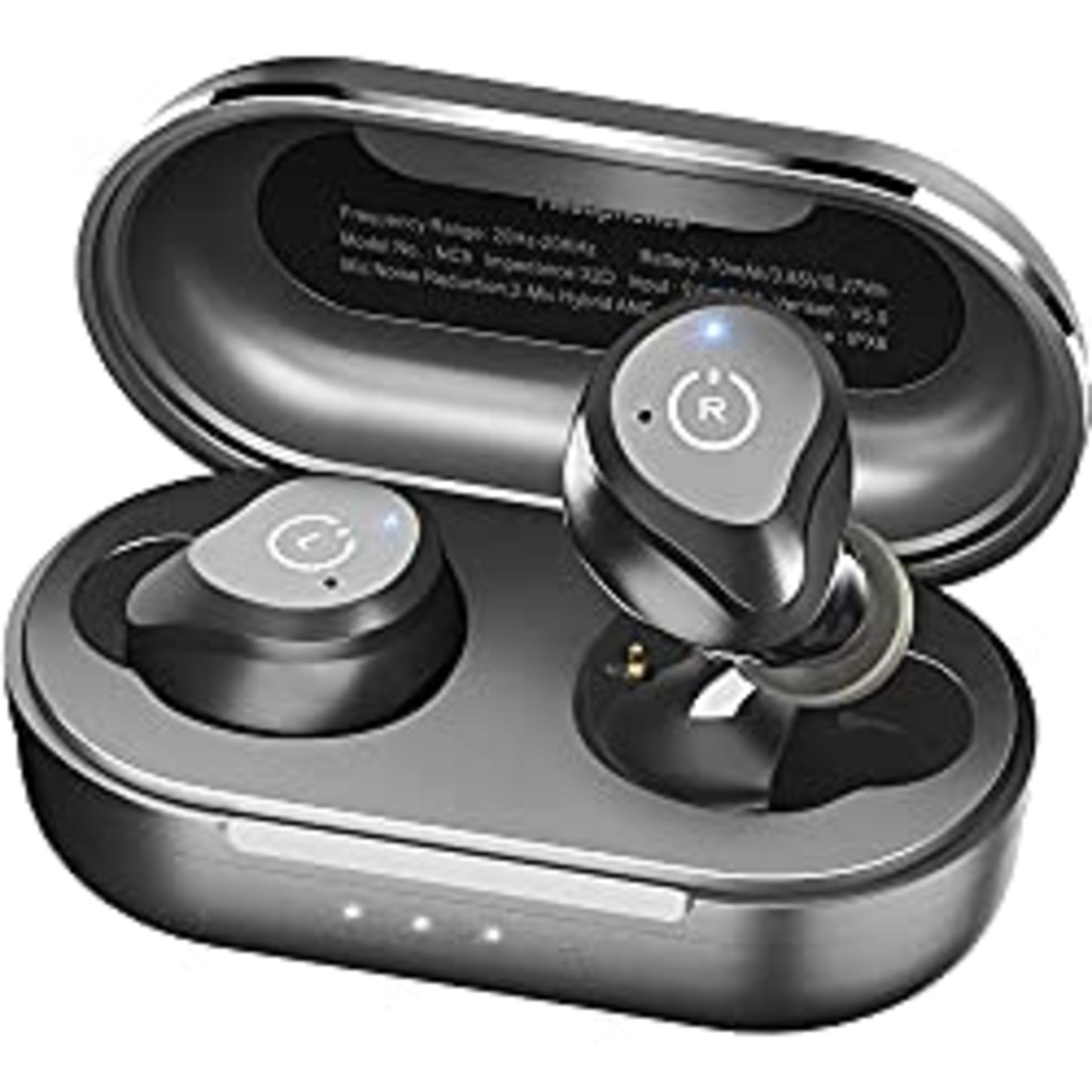 RRP £48.40 TOZO NC9 2022 Version Hybrid Wireless Earbuds Active