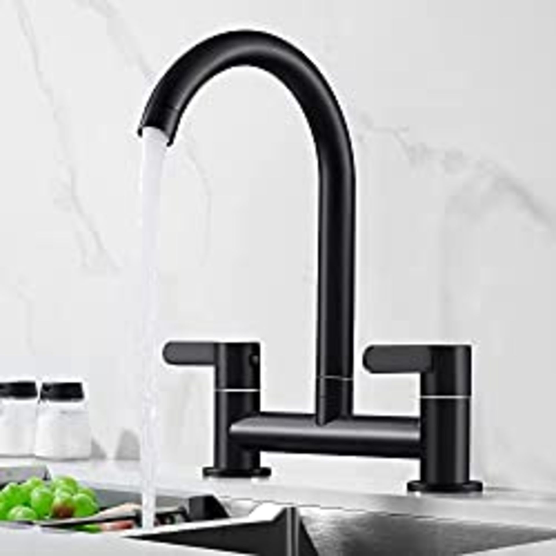 RRP £42.42 TADRORT Kitchen Tap Black