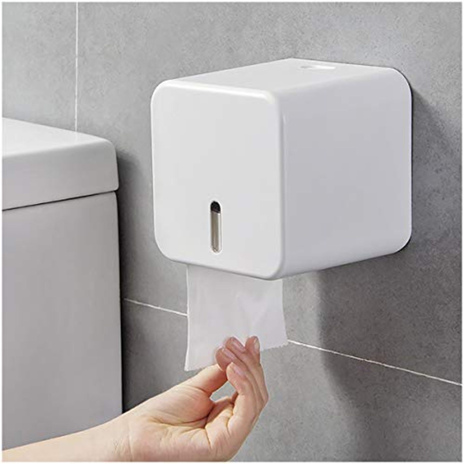 RRP £14.49 Colist Toilet Roll Holders Wall Mounted self adhesive