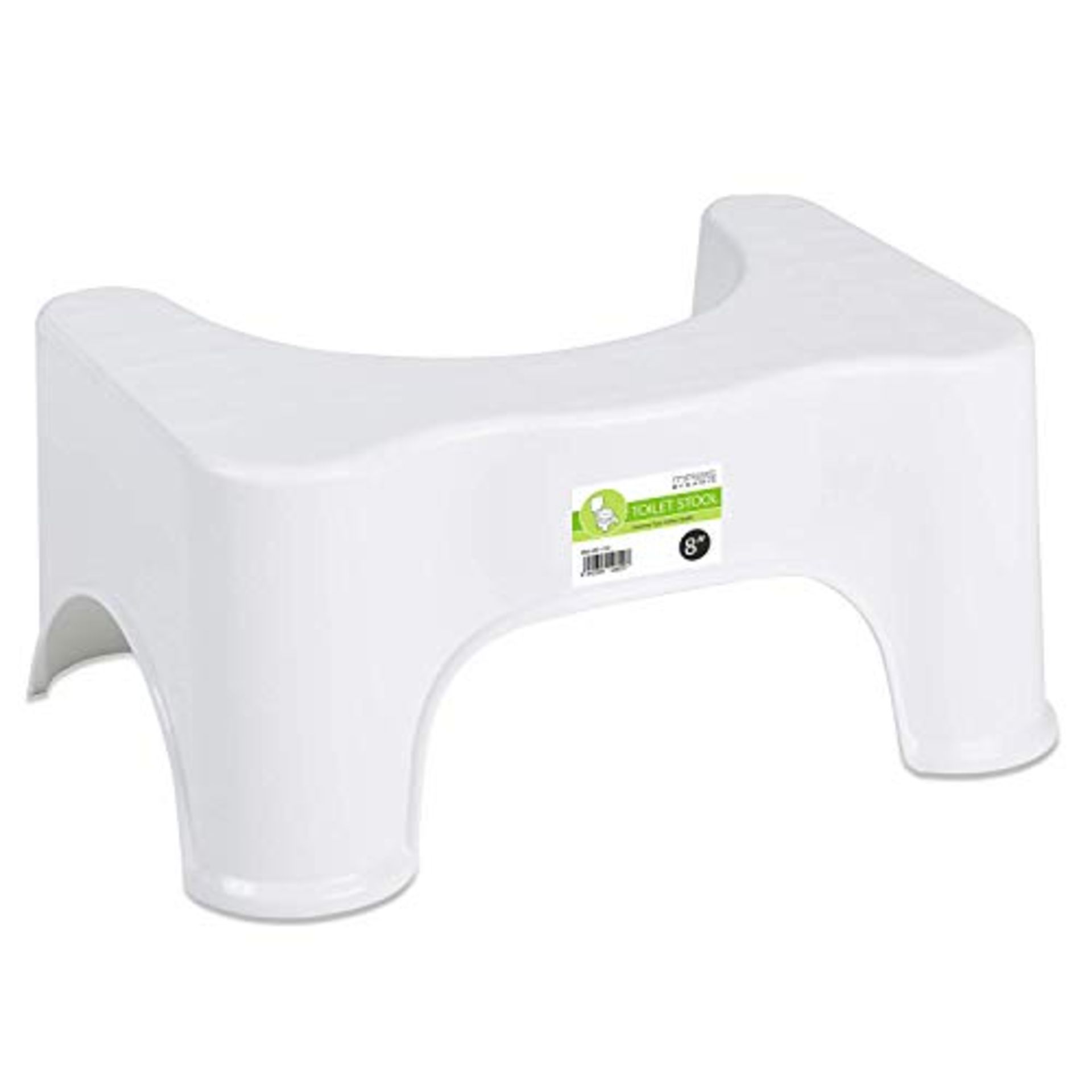 RRP £17.81 Squatting Step Toilet Stool | 8 Inch Non-Slip Bathroom