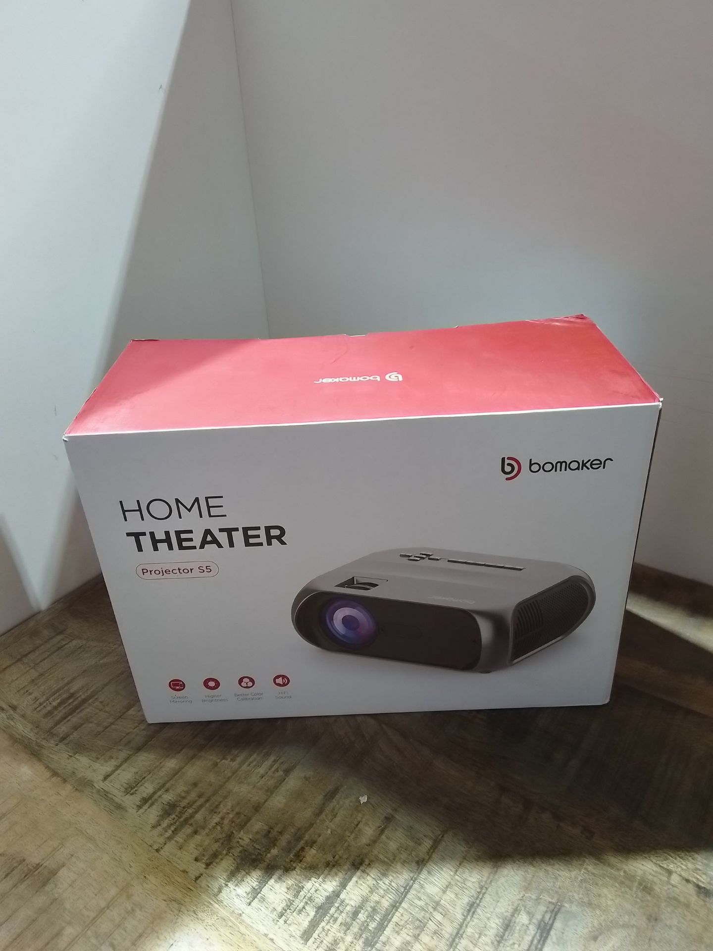 RRP £67.09 Outdoor Projector WiFi - Image 2 of 2