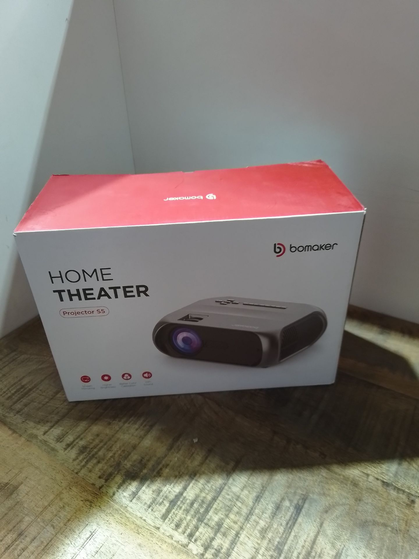 RRP £67.09 Outdoor Projector WiFi - Image 2 of 2