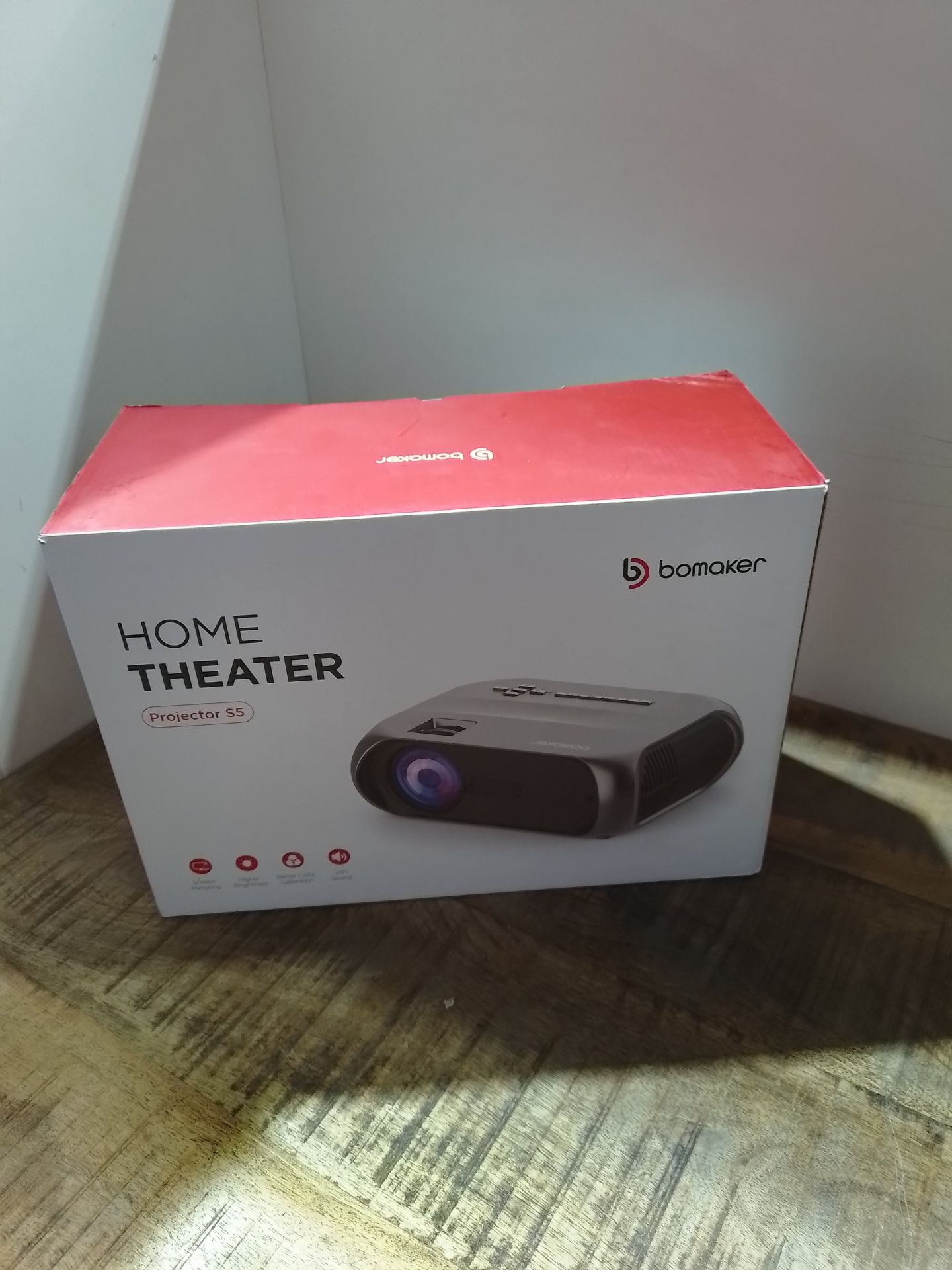 RRP £67.09 Outdoor Projector WiFi - Image 2 of 2