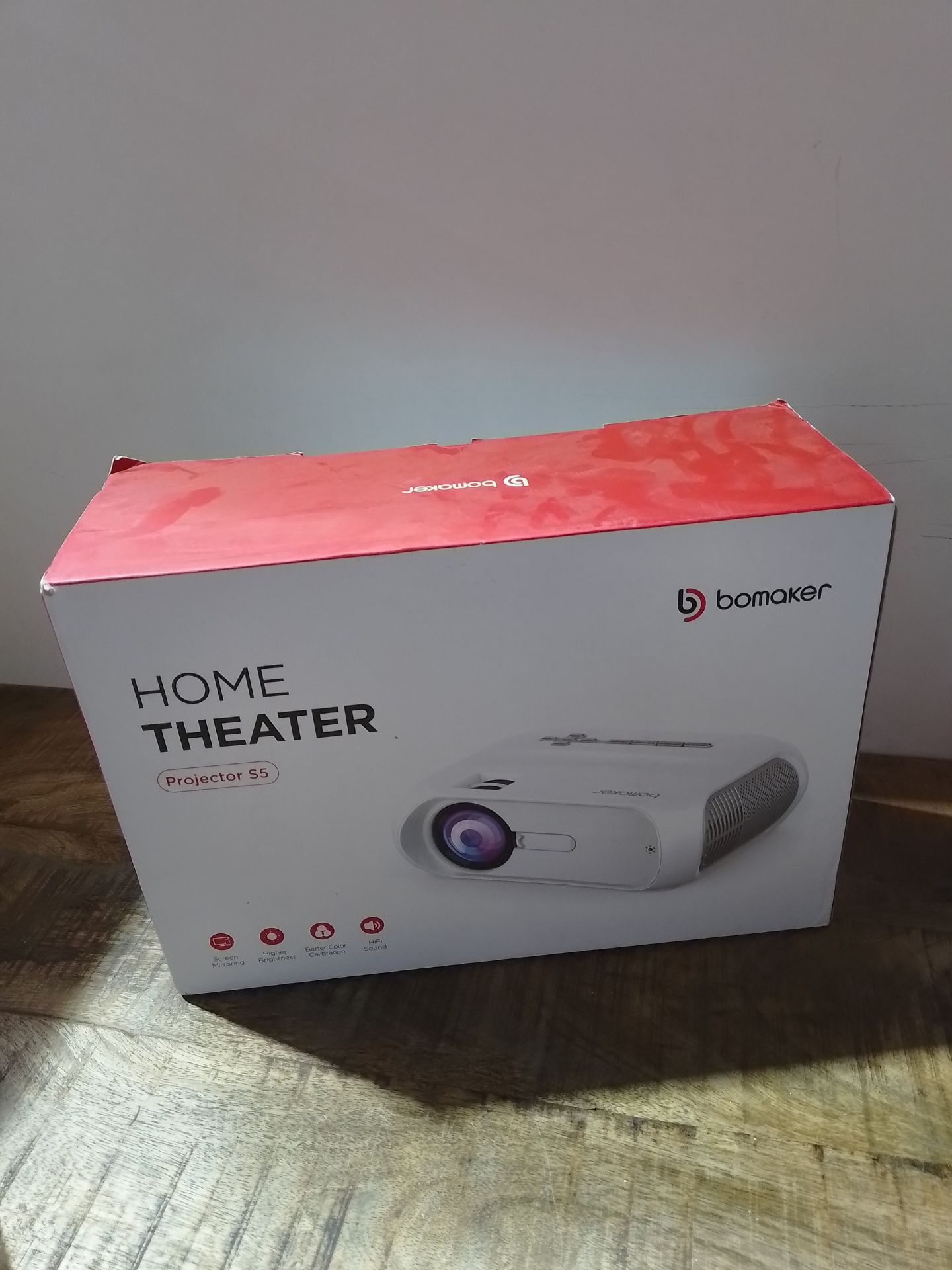 RRP £85.18 WiFi Projector Wireless - Image 2 of 2