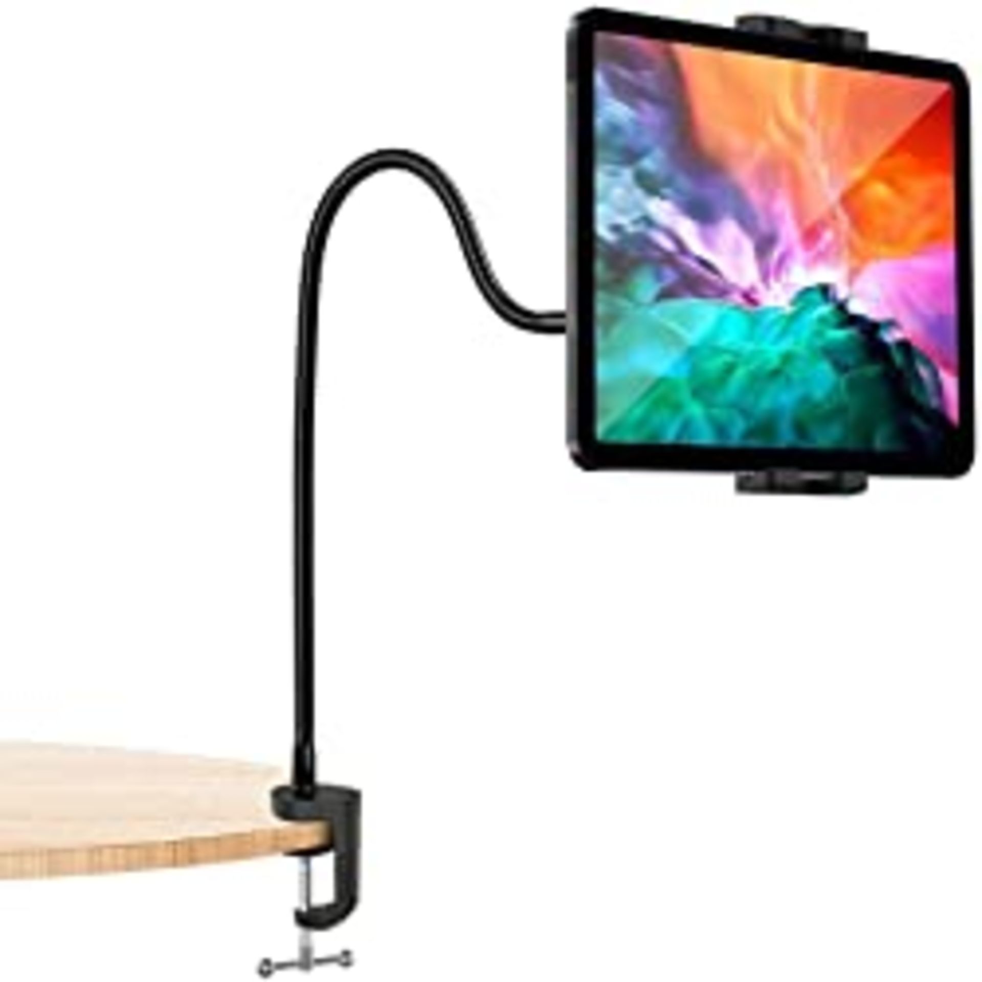 RRP £42.95 Cuxwill Gooseneck Tablet Holder Phone Mount for 4-13" iPad Device