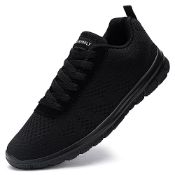 RRP £44.55 DYKHMILY Steel Toe Cap Trainers Mens Safety Trainers