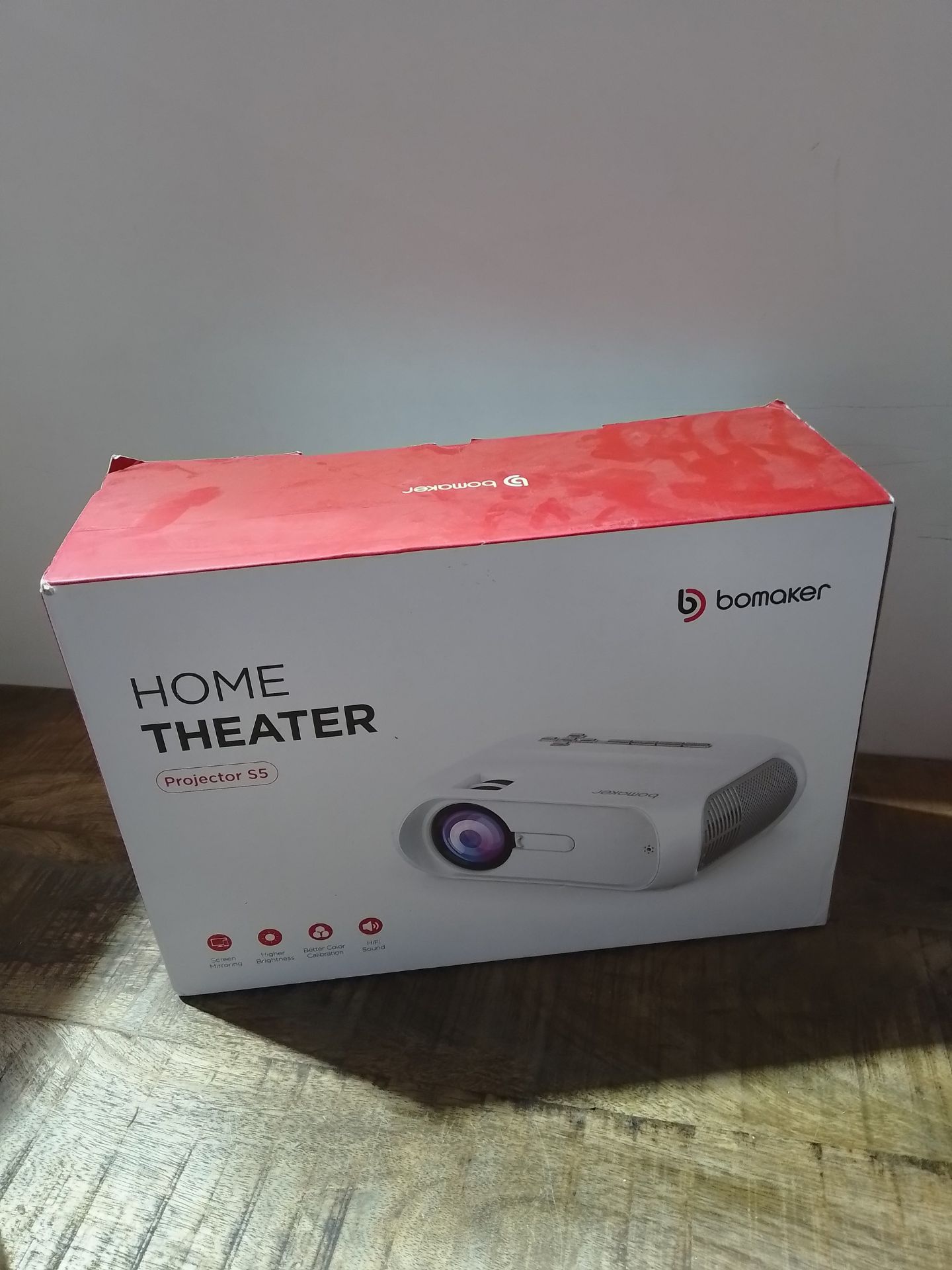 RRP £85.18 WiFi Projector Wireless - Image 2 of 2