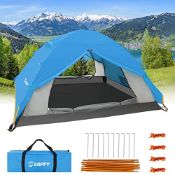 RRP £37.60 SOPPY Camping Tent for 1 2 Man