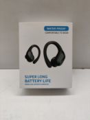 RRP £22.32 Wireless Bluetooth Headphones 75Hrs Playtime LED Display