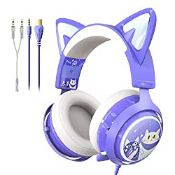 RRP £48.00 SOMIC Cat Ear Headphones