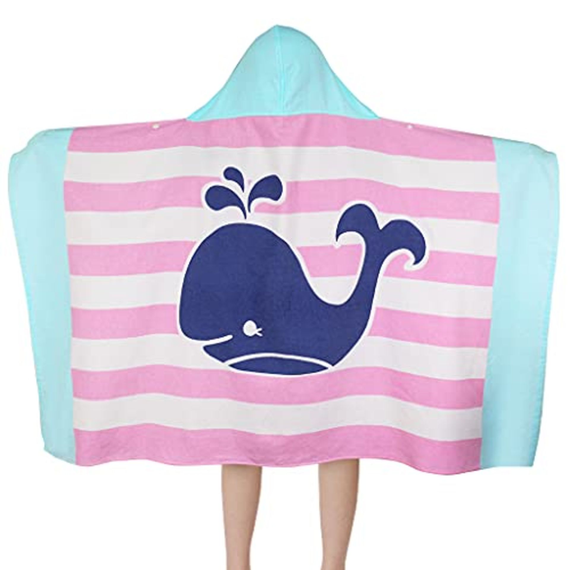 RRP £16.42 VIMUKUN Kids Bath and Beach Hooded Towel Wrap 76 cm*127 cm