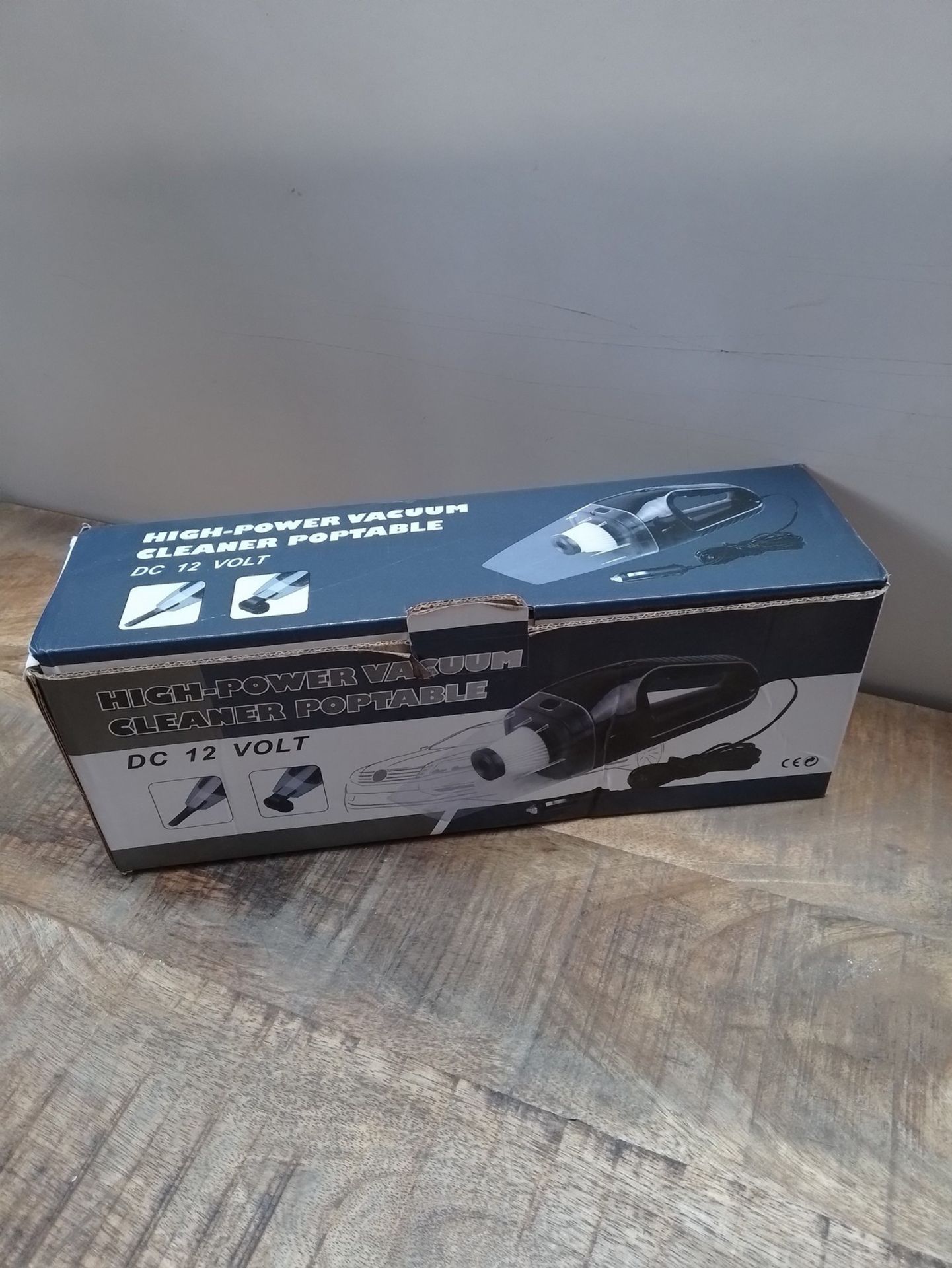 RRP £16.24 MEETOZ 4000 PA Suction Portable Car Handheld Vacuum - Image 2 of 2