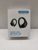 RRP £22.32 Wireless Bluetooth Headphones 75Hrs Playtime LED Display