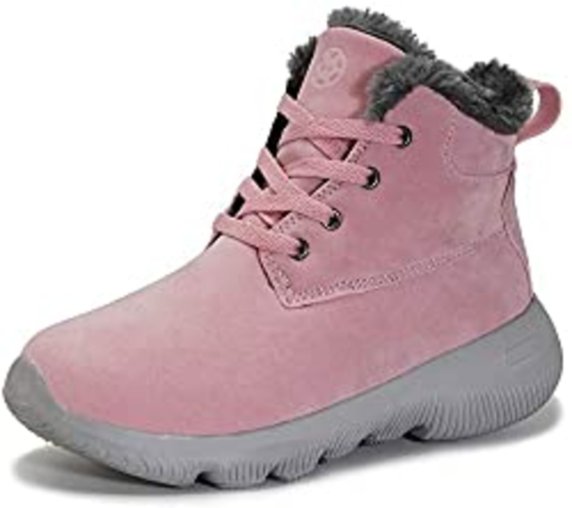 RRP £34.87 Gaatpot Womens Mens Winter Ankle Snow Boots Warm Faux