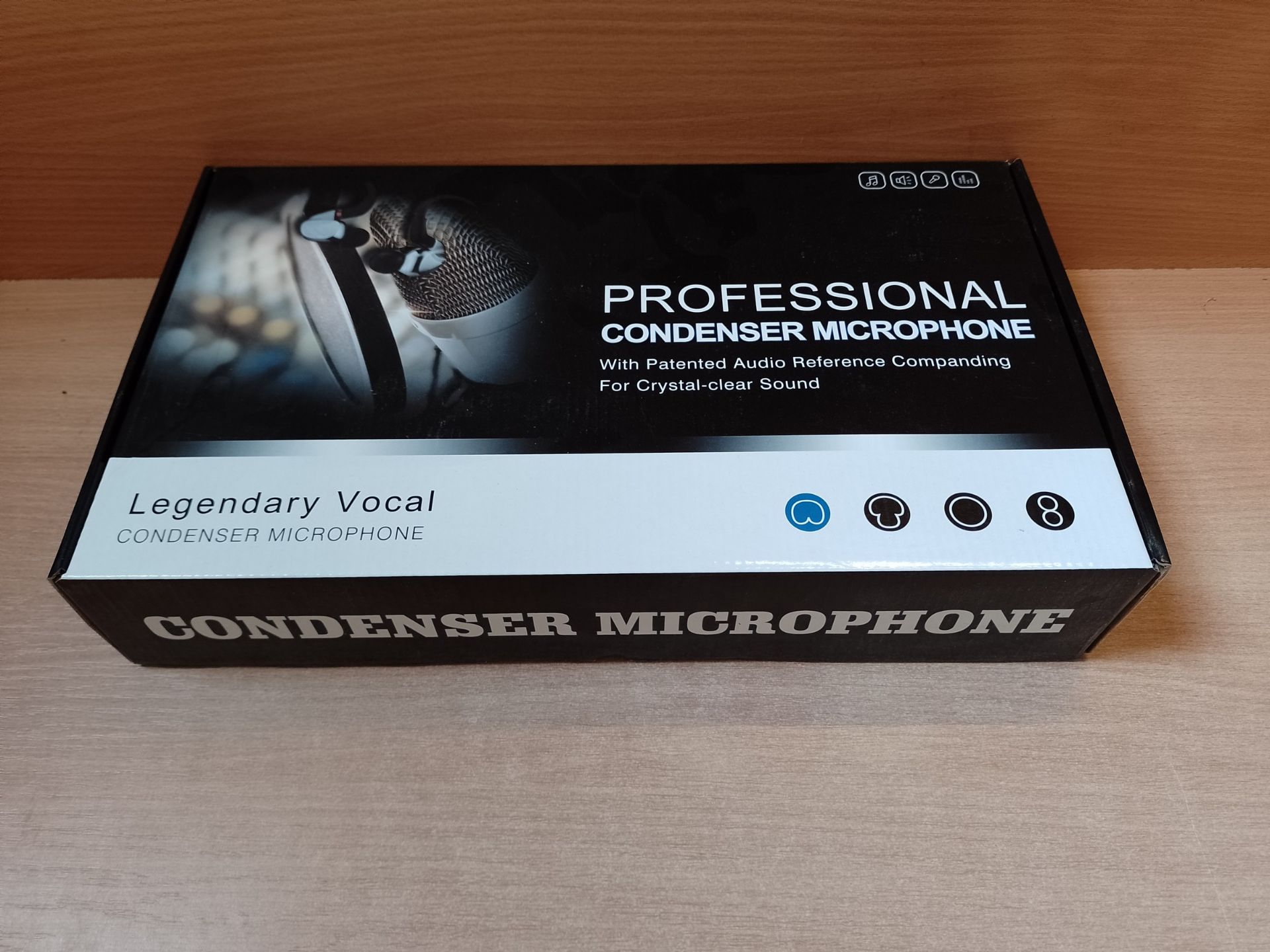 RRP £54.70 USB Condenser Microphone Professional PC Streaming - Image 2 of 2