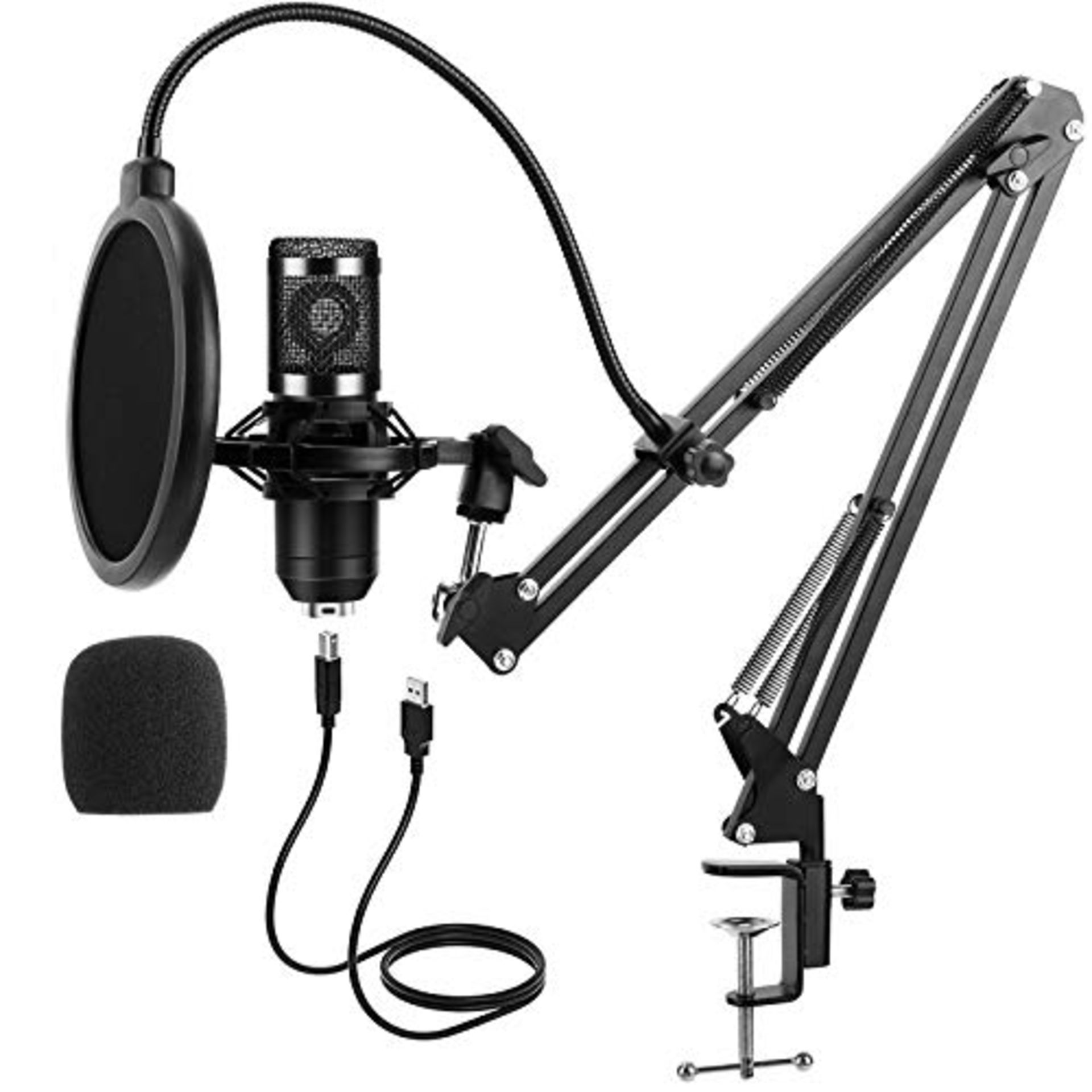 RRP £54.70 USB Condenser Microphone Professional PC Streaming